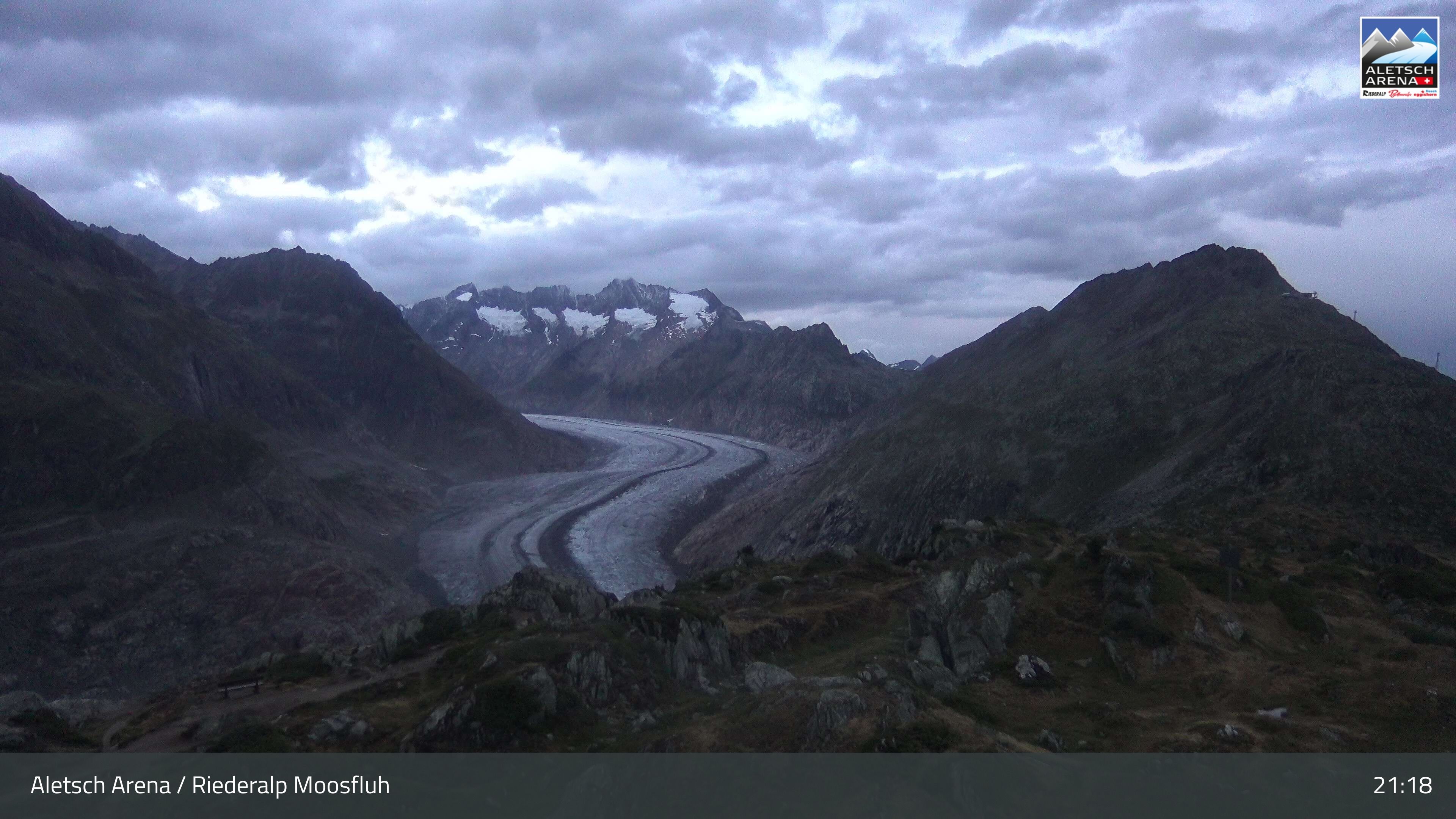 Riederalp: Aletsch Arena - Moosfluh Bergstation