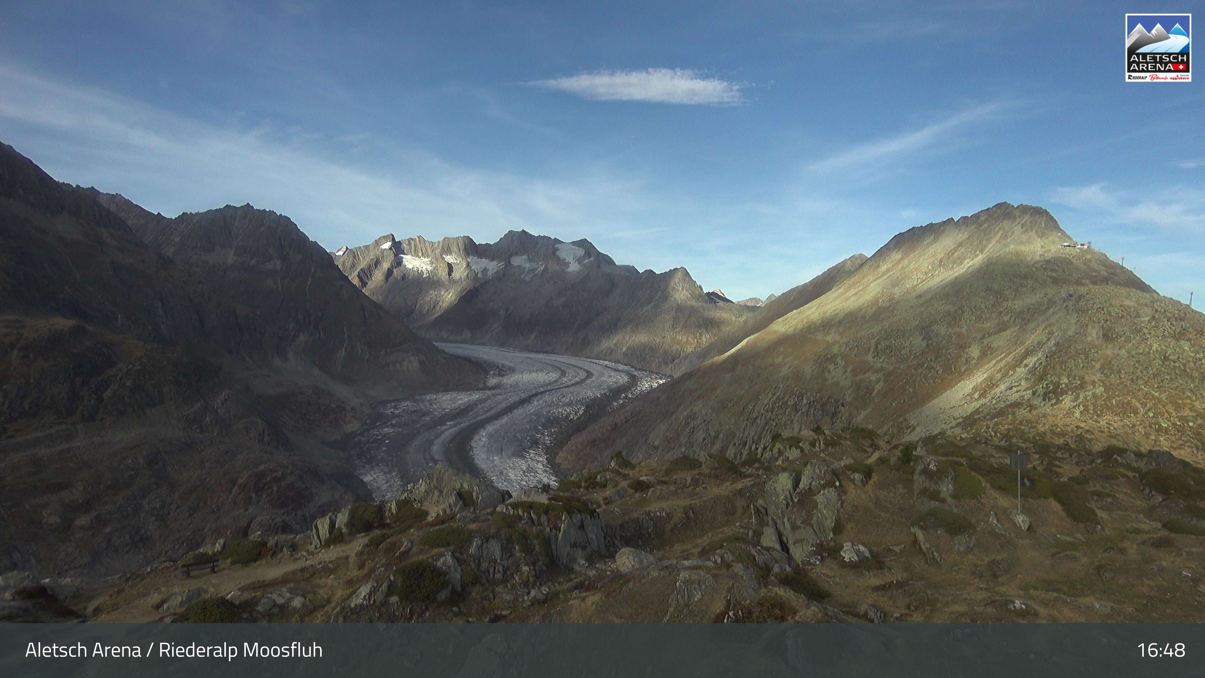 Riederalp: Aletsch Arena - Moosfluh Bergstation