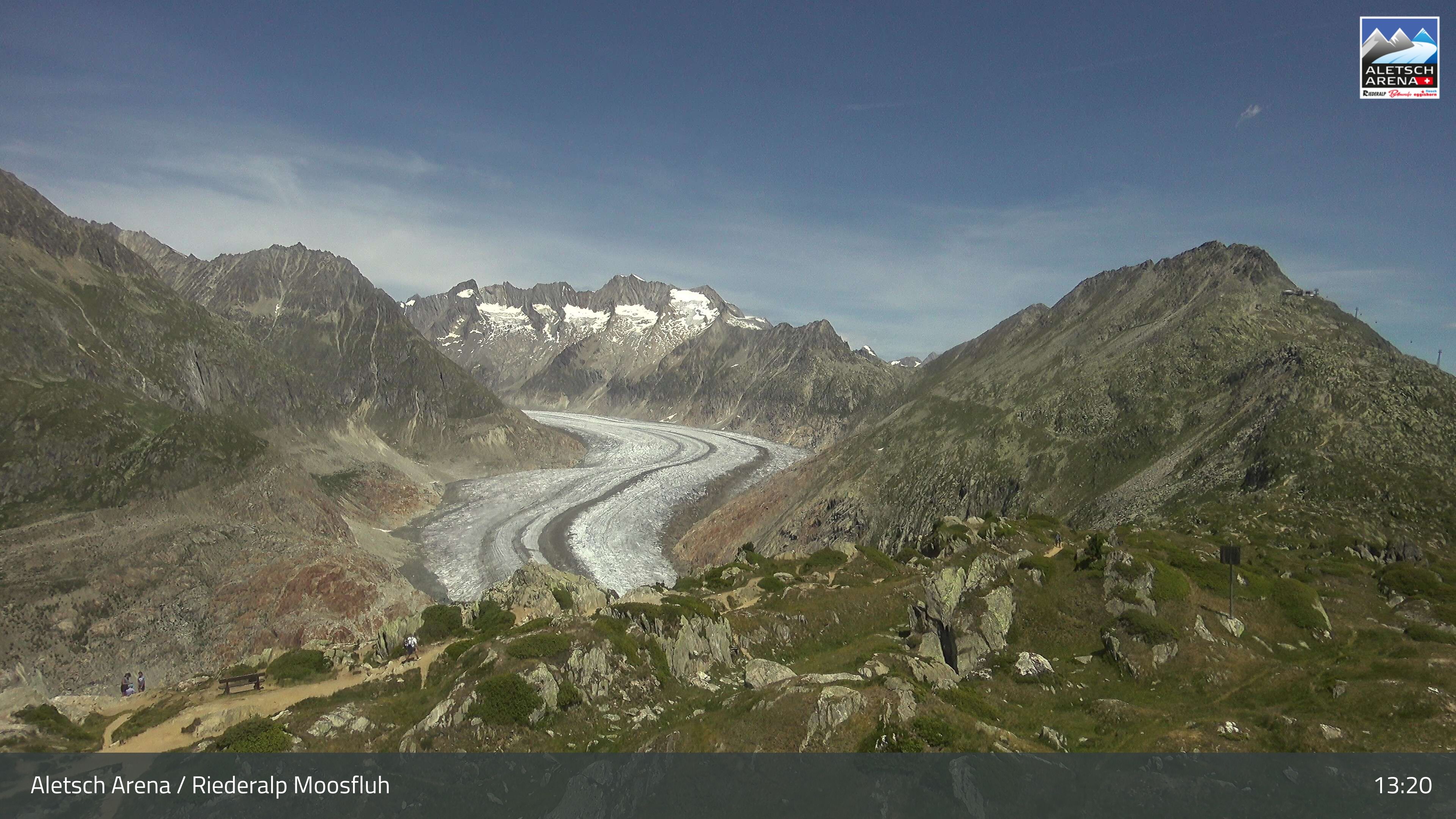 Riederalp: Aletsch Arena - Moosfluh Bergstation