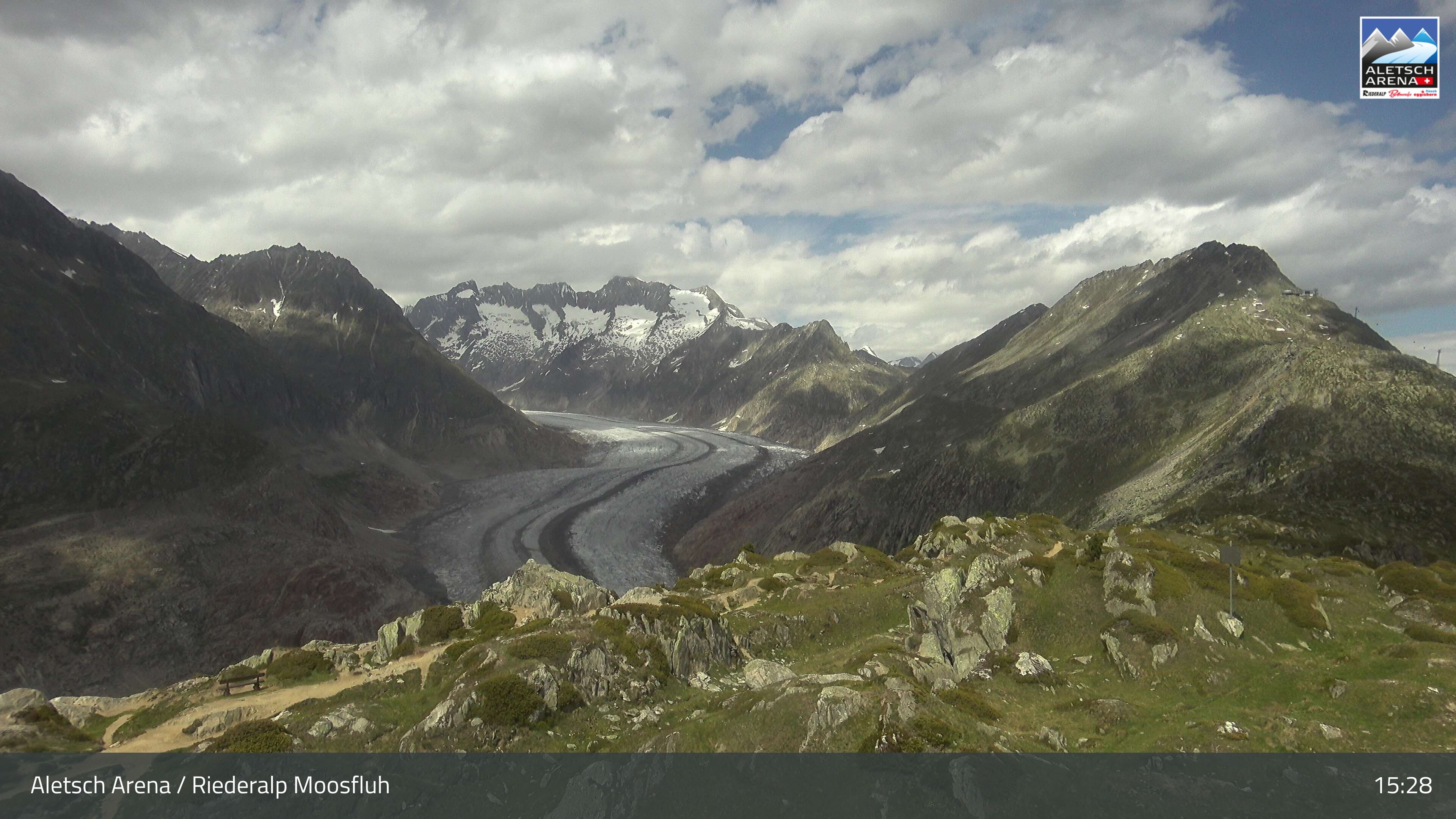 Riederalp: Aletsch Arena - Moosfluh Bergstation