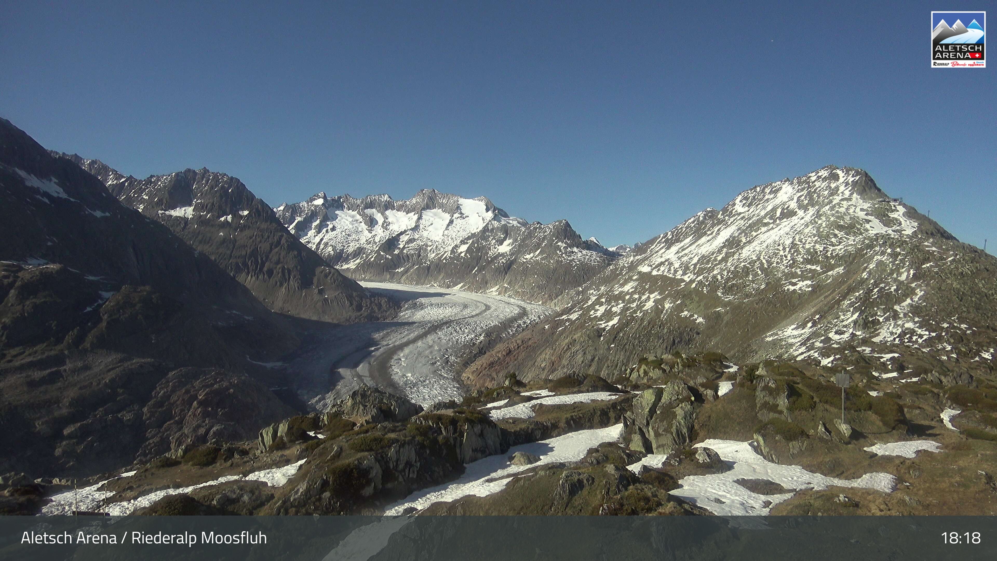 Riederalp: Aletsch Arena - Moosfluh Bergstation