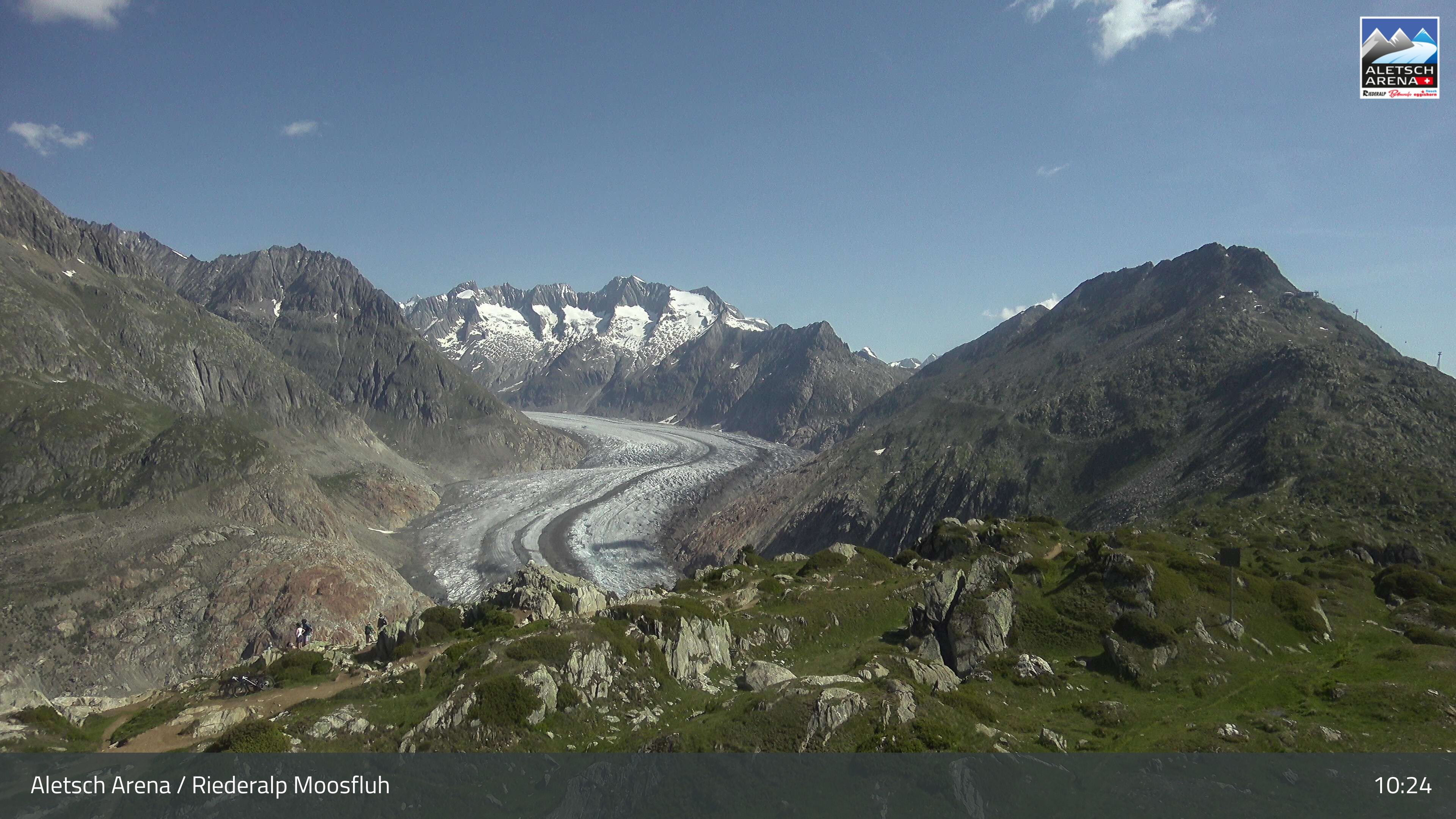 Riederalp: Aletsch Arena - Moosfluh Bergstation