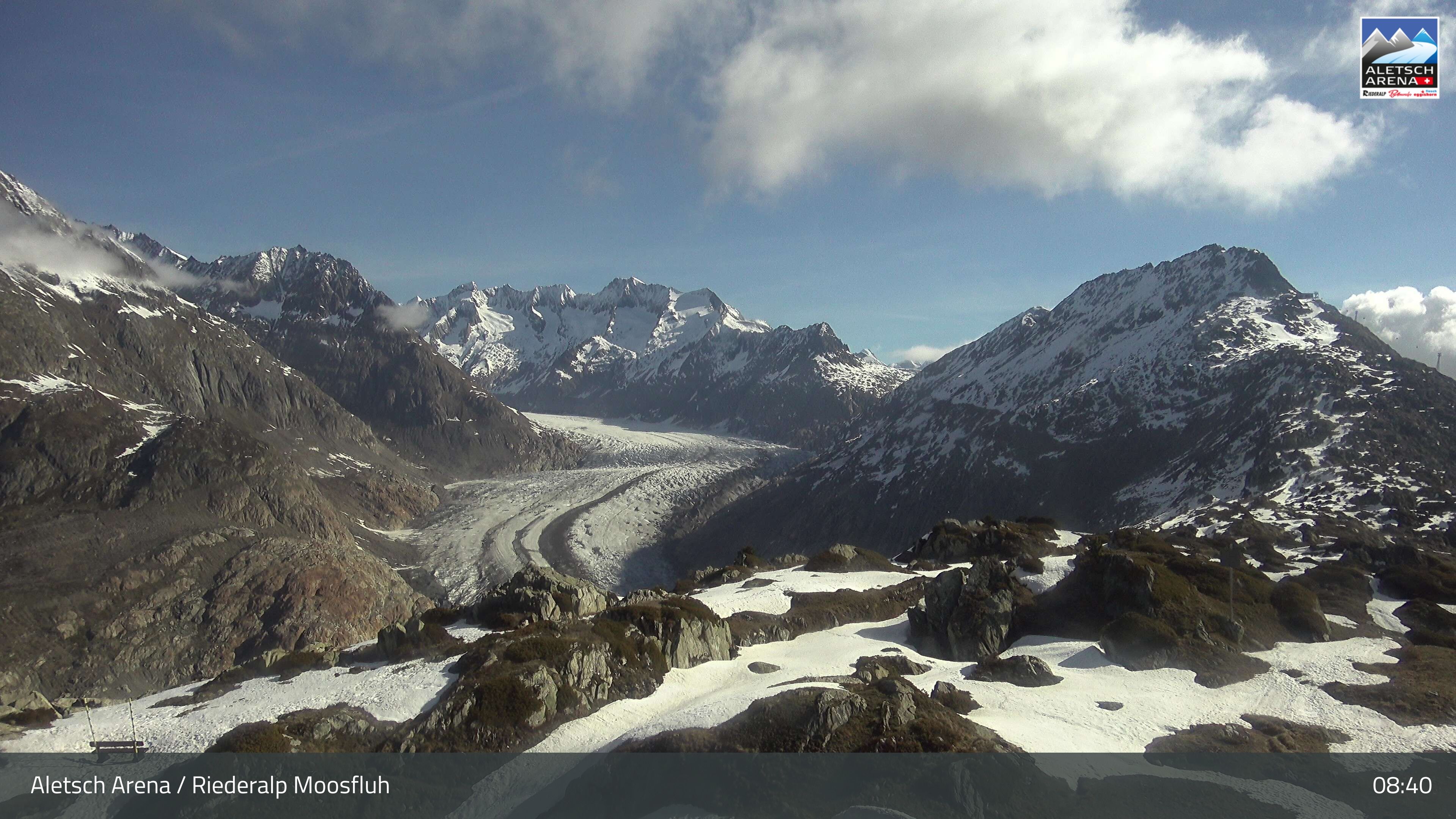 Riederalp: Aletsch Arena - Moosfluh Bergstation