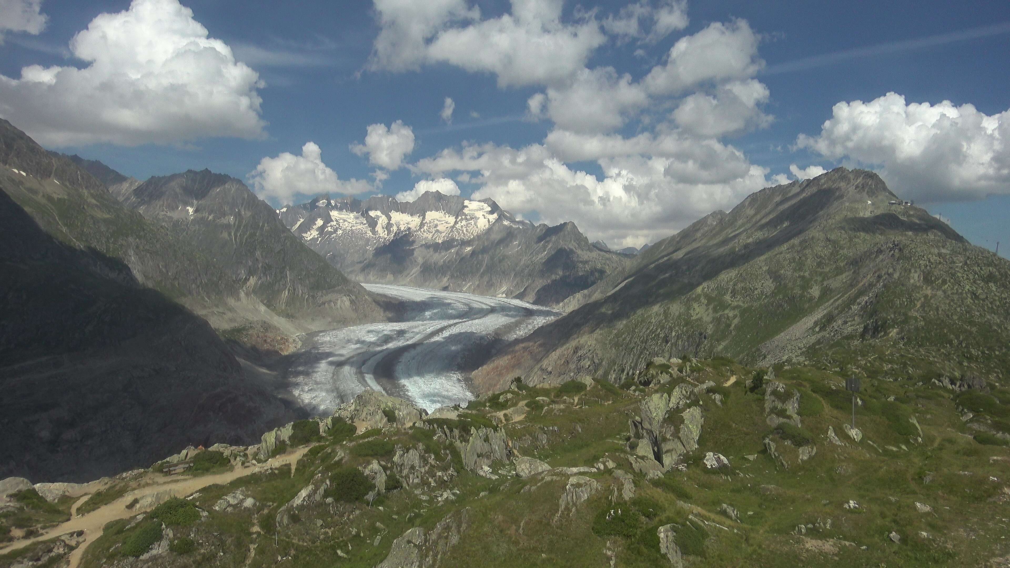 Riederalp: Aletsch Arena - Moosfluh Bergstation