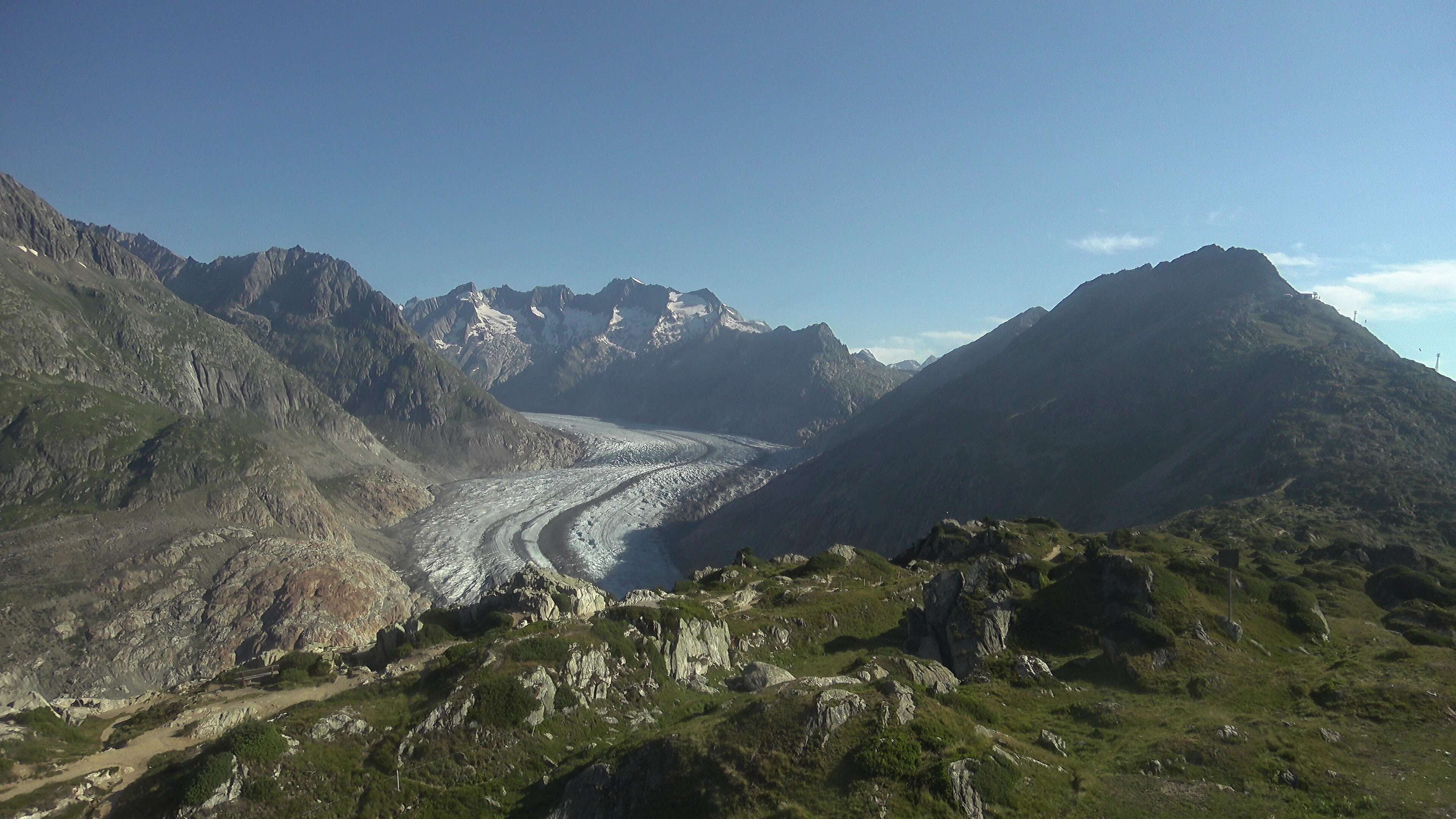 Riederalp: Aletsch Arena - Moosfluh Bergstation