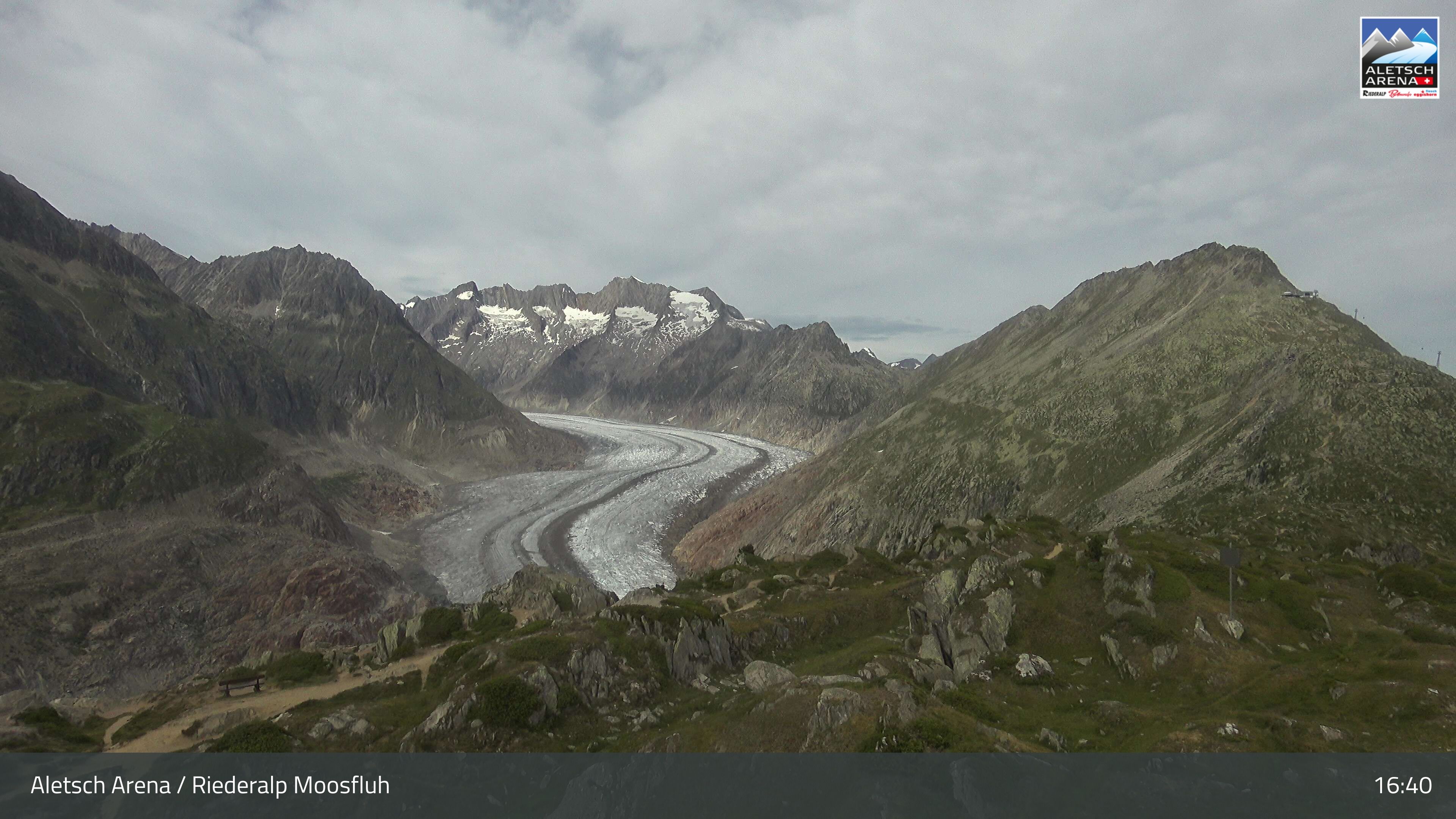 Riederalp: Aletsch Arena - Moosfluh Bergstation
