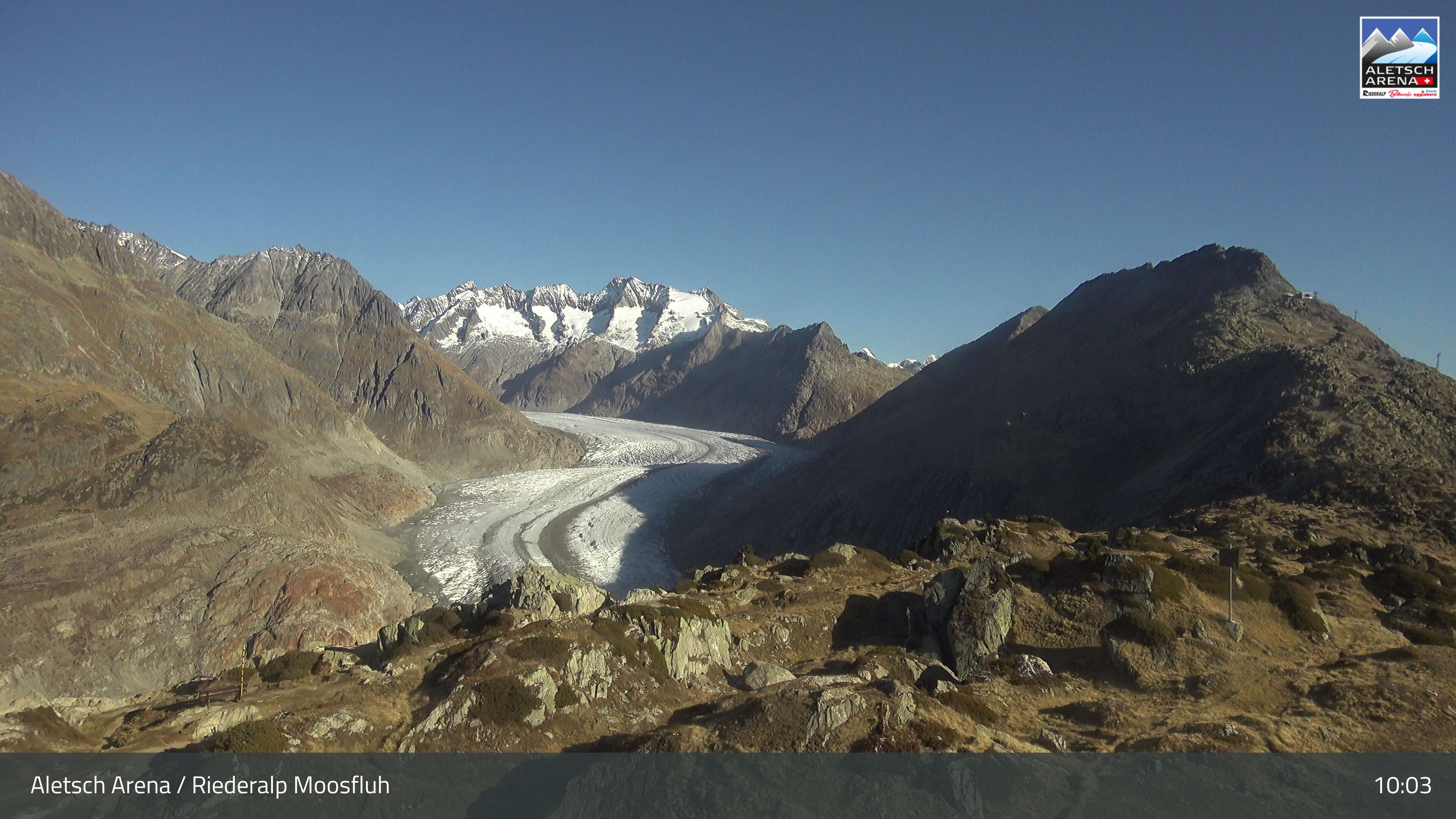 Riederalp: Aletsch Arena - Moosfluh Bergstation