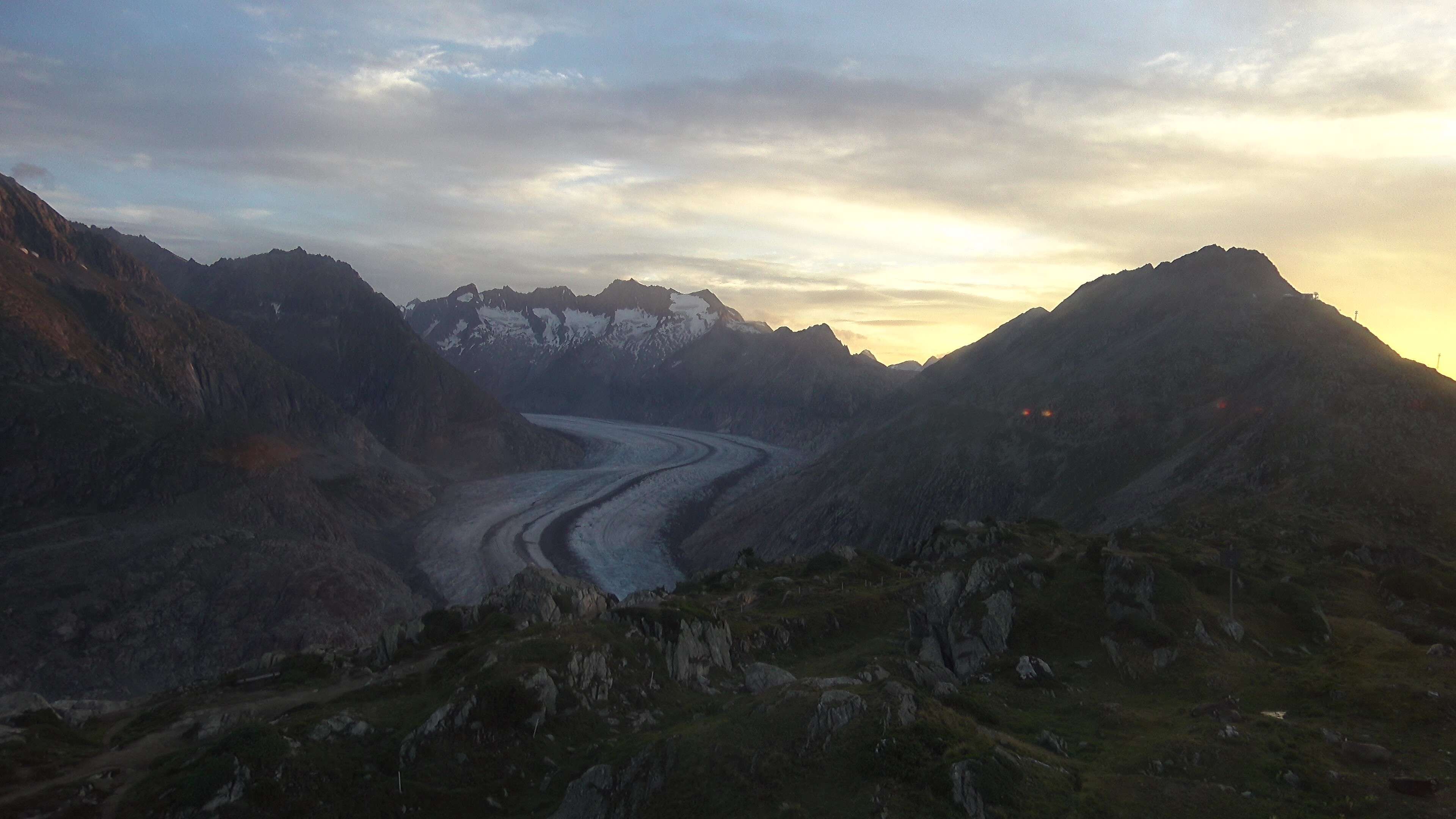 Riederalp: Aletsch Arena - Moosfluh Bergstation