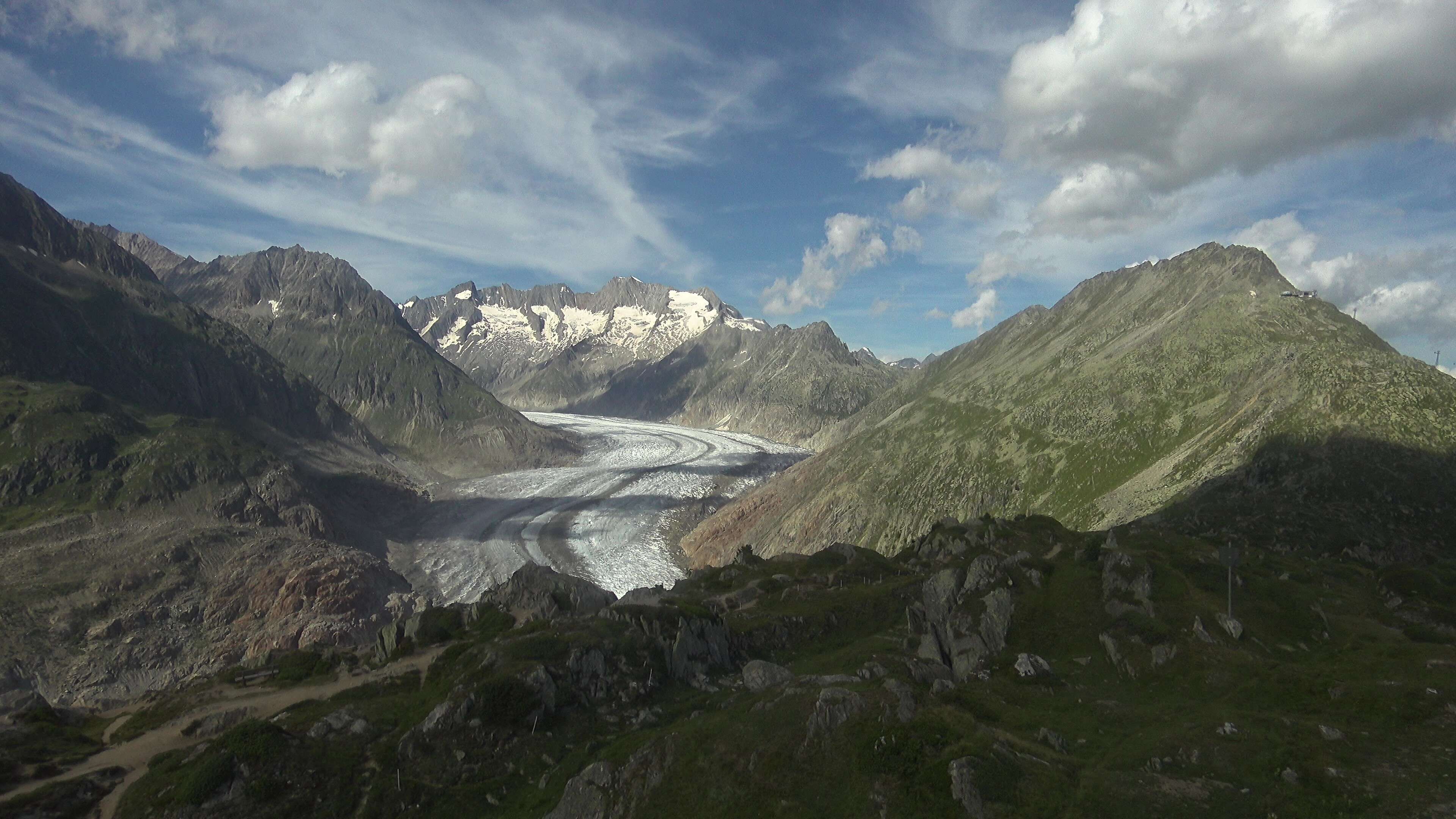 Riederalp: Aletsch Arena - Moosfluh Bergstation