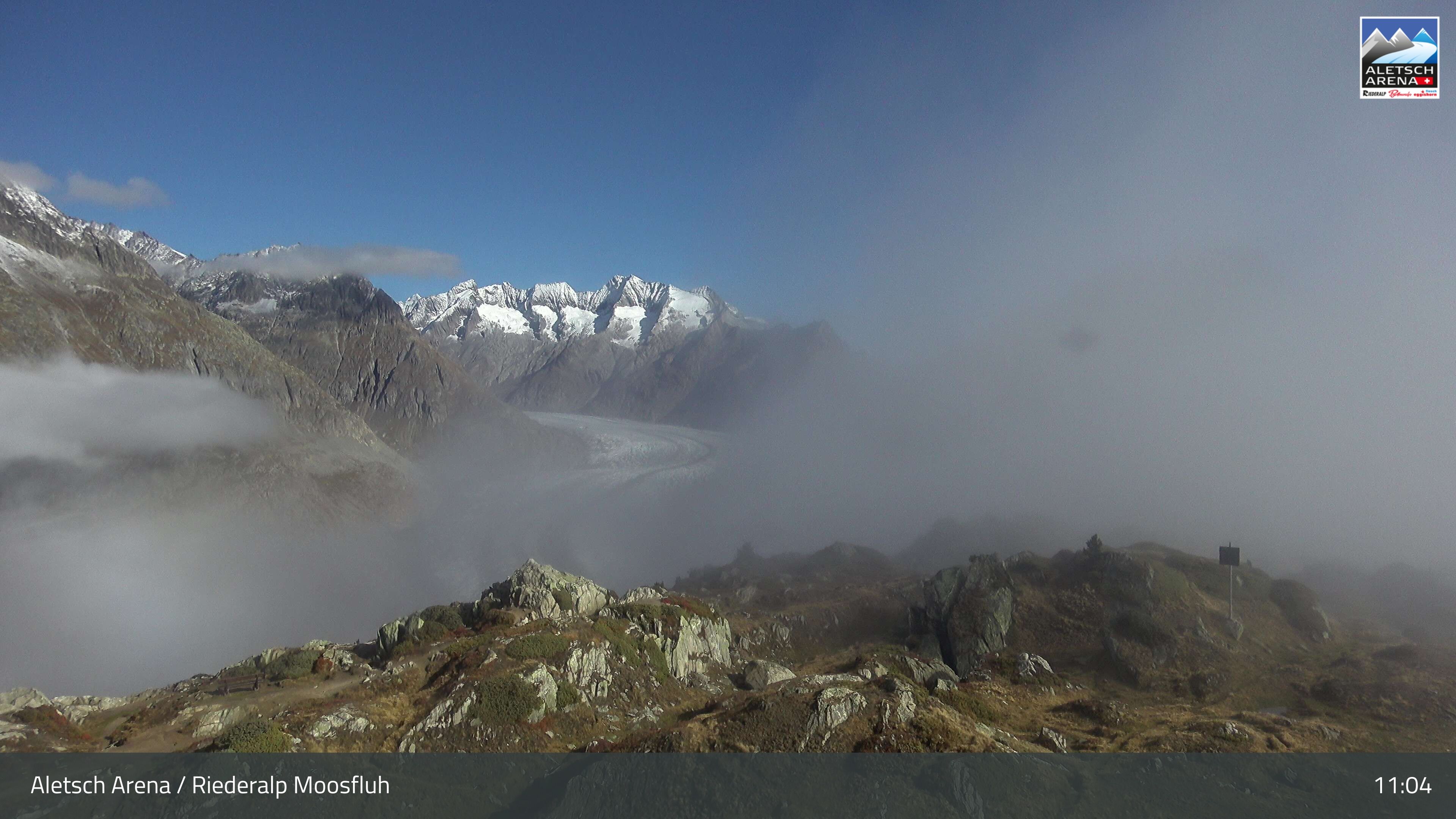 Riederalp: Aletsch Arena - Moosfluh Bergstation