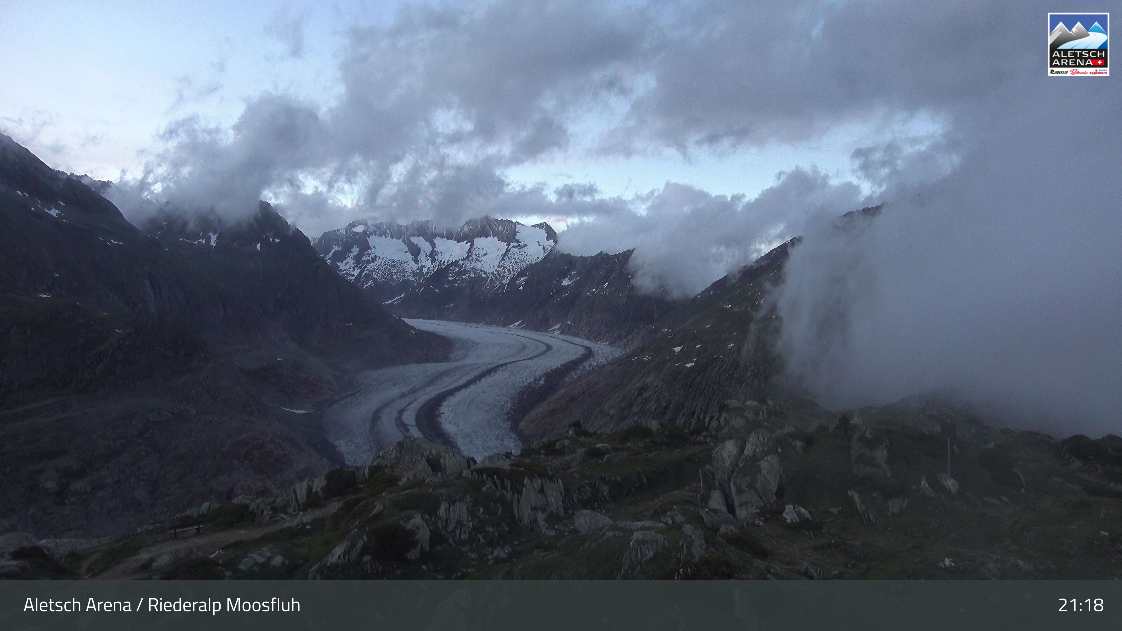 Riederalp: Aletsch Arena - Moosfluh Bergstation