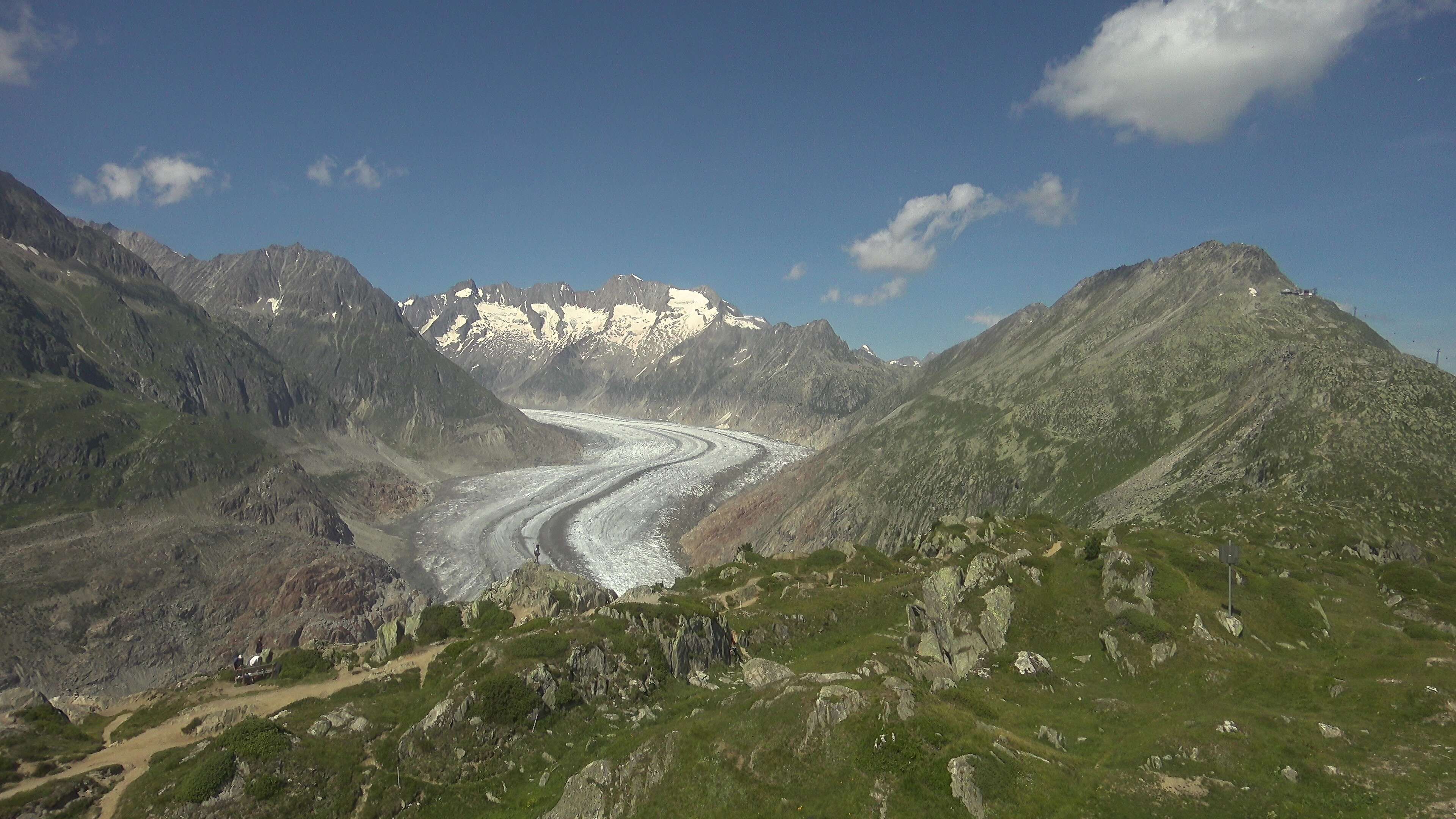 Riederalp: Aletsch Arena - Moosfluh Bergstation