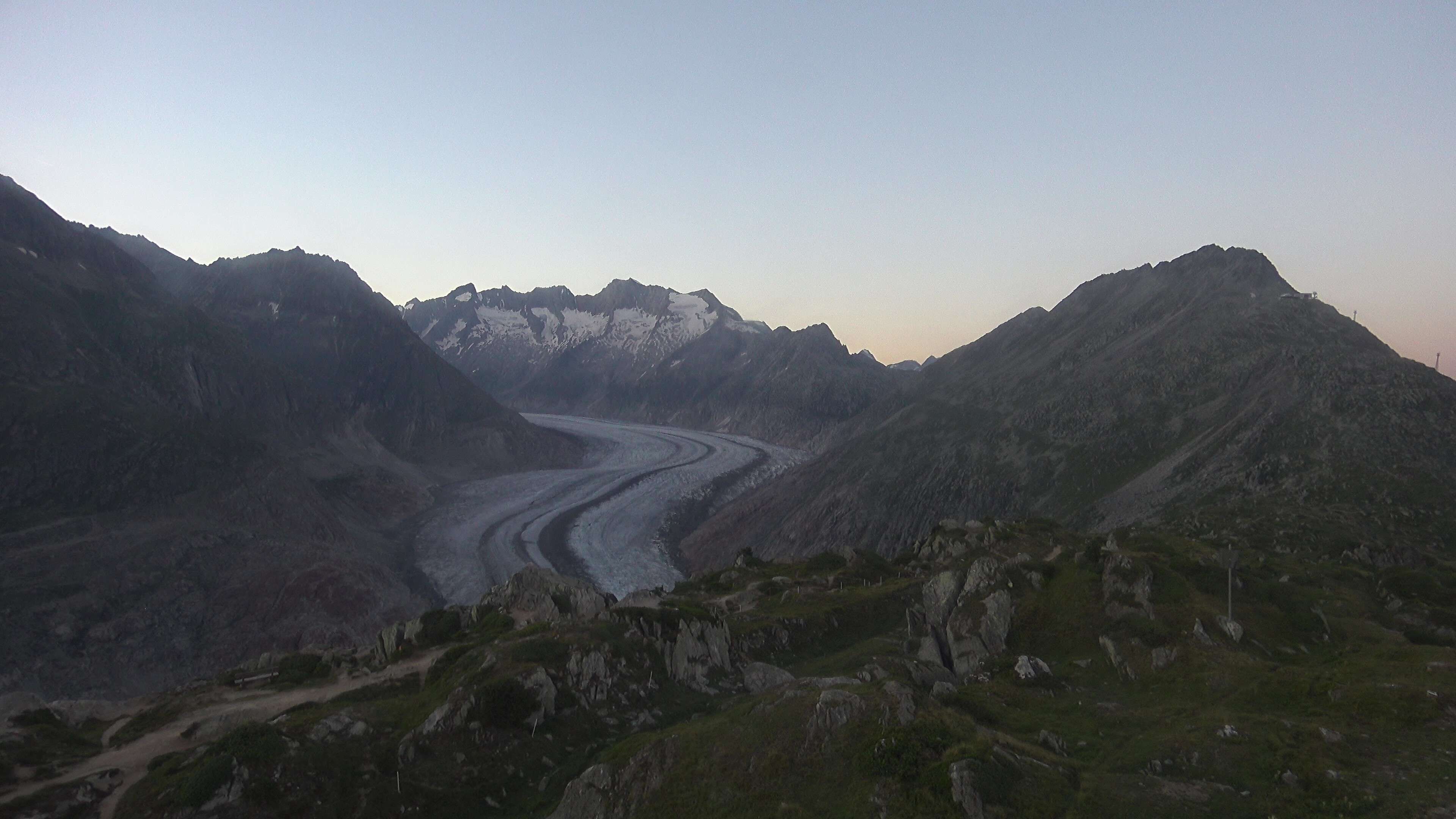 Riederalp: Aletsch Arena - Moosfluh Bergstation