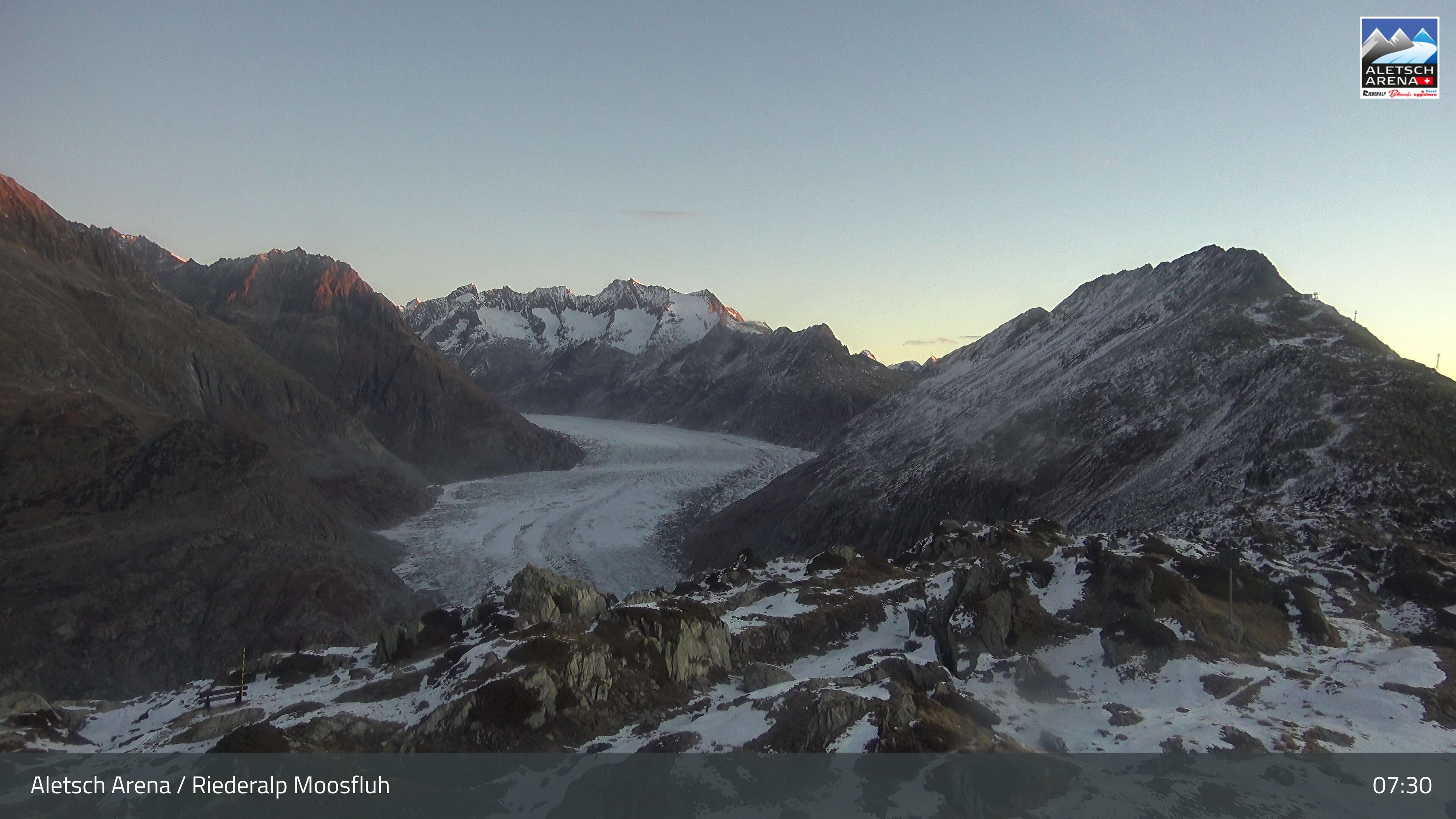 Riederalp: Aletsch Arena - Moosfluh Bergstation