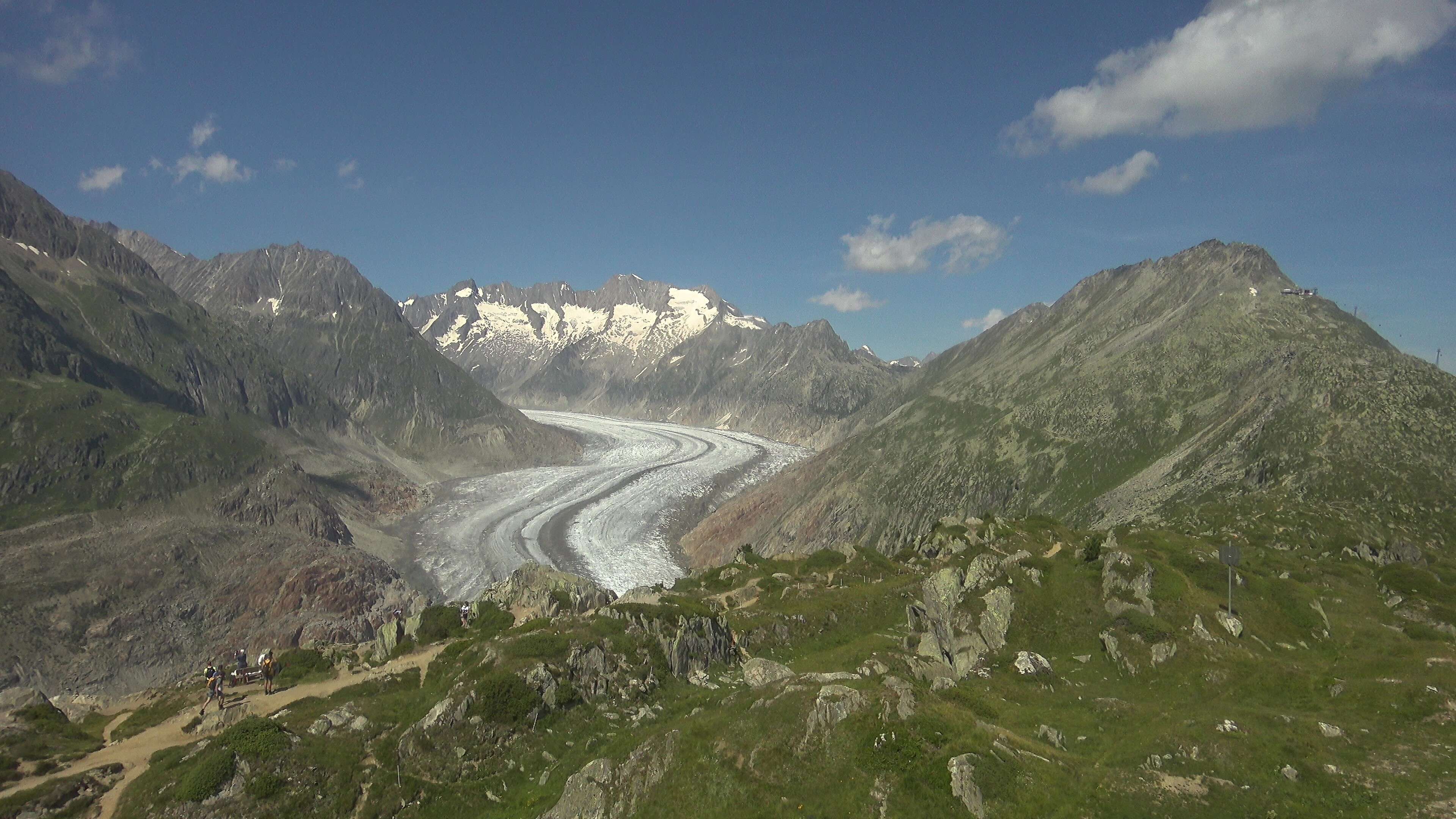 Riederalp: Aletsch Arena - Moosfluh Bergstation