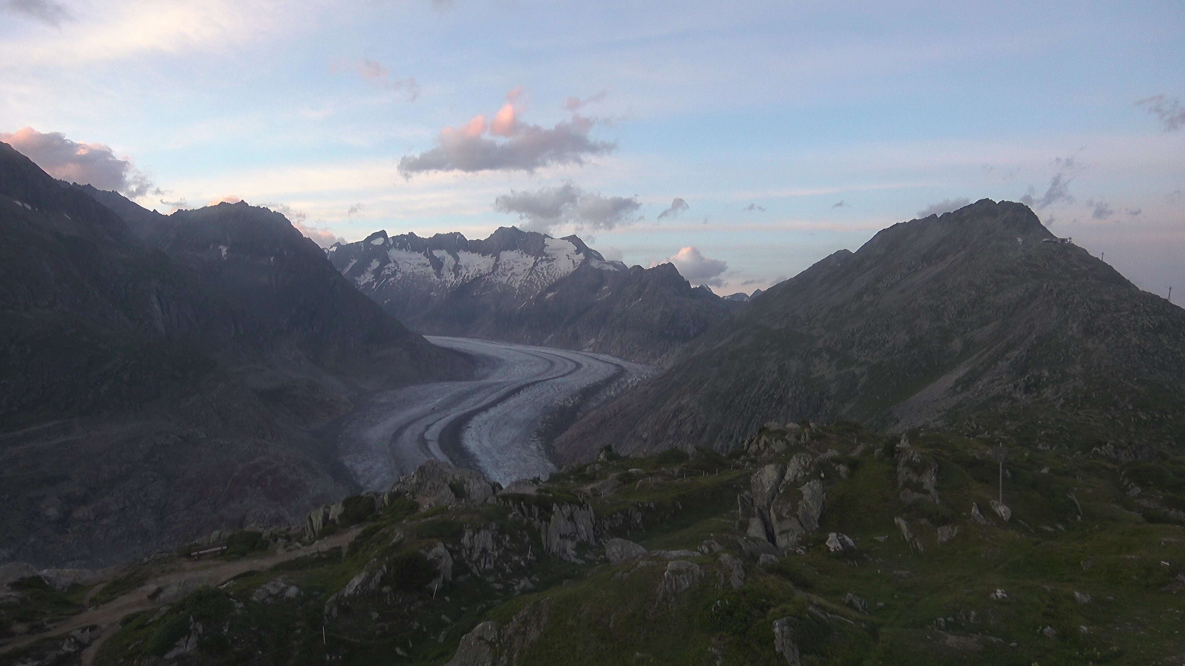 Riederalp: Aletsch Arena - Moosfluh Bergstation