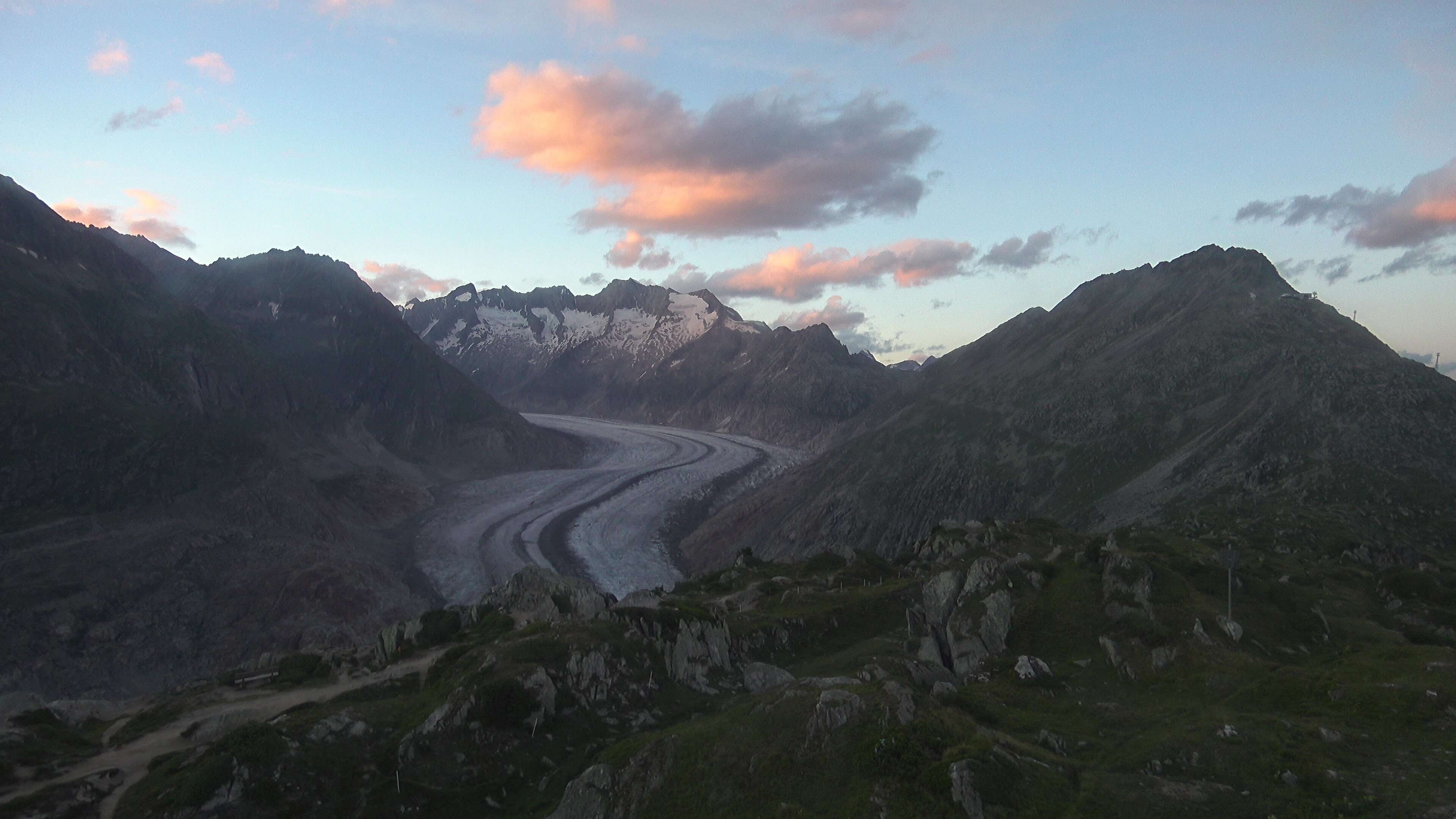 Riederalp: Aletsch Arena - Moosfluh Bergstation