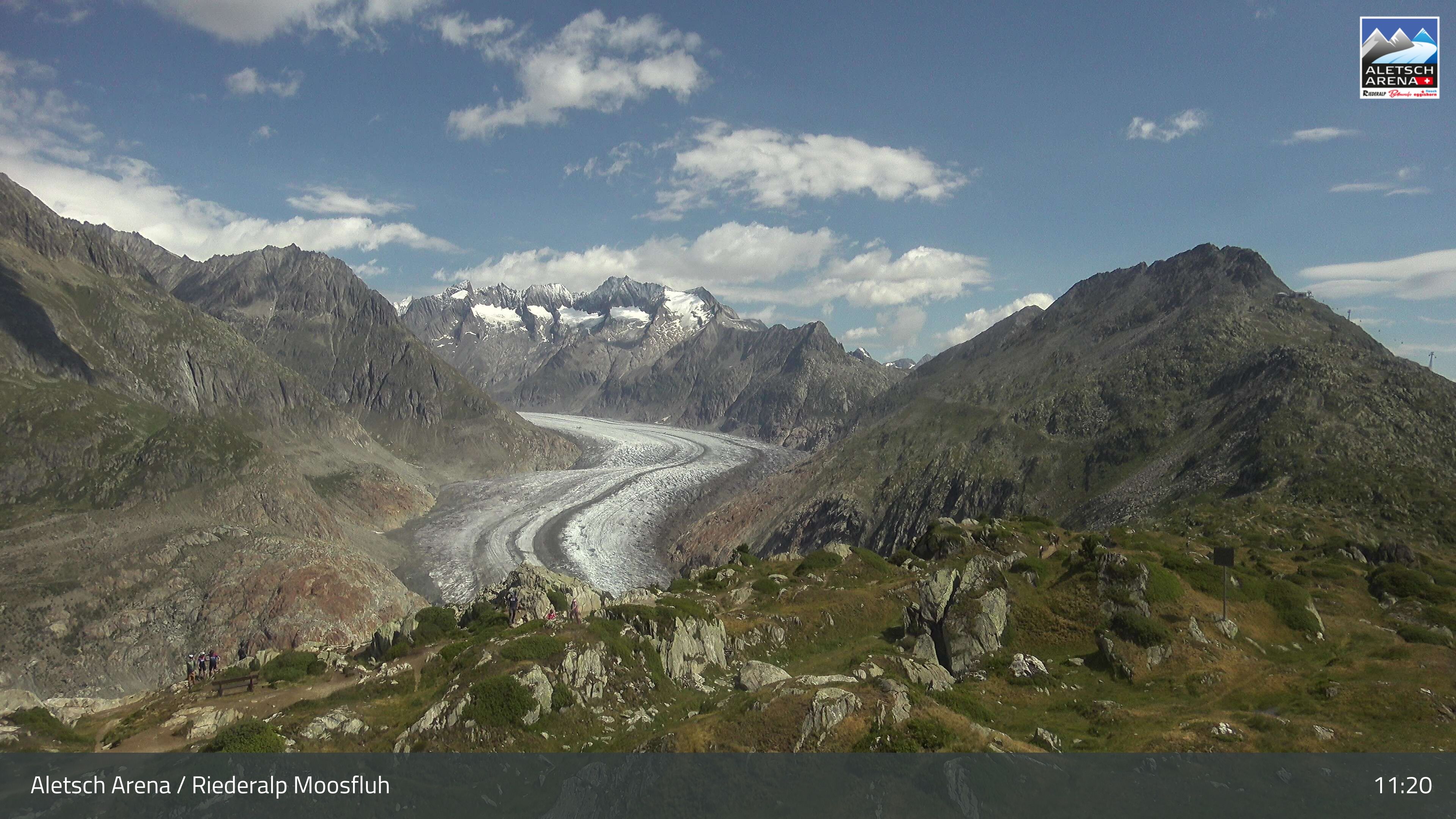Riederalp: Aletsch Arena - Moosfluh Bergstation