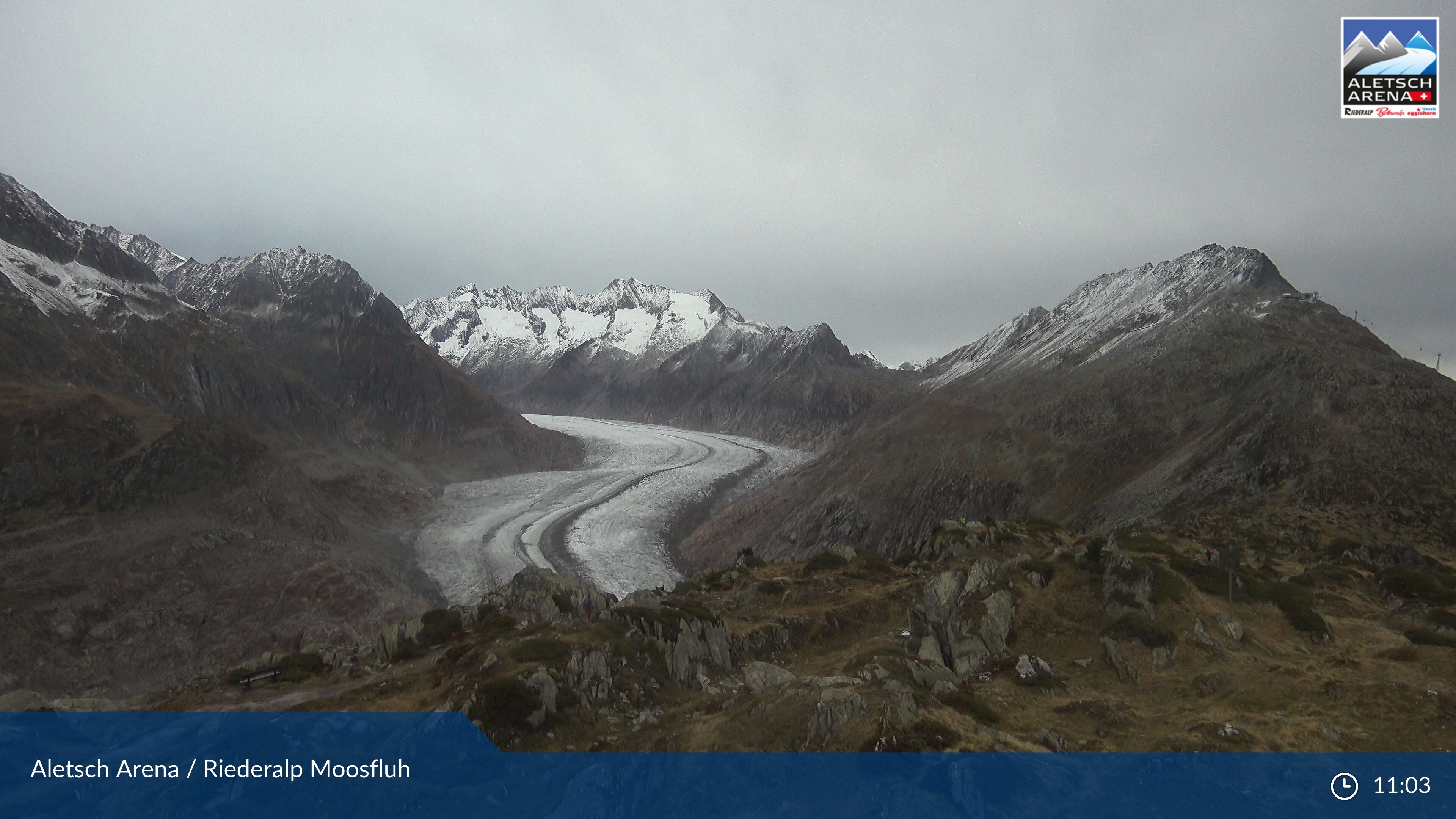 Riederalp: Aletsch Arena - Moosfluh Bergstation