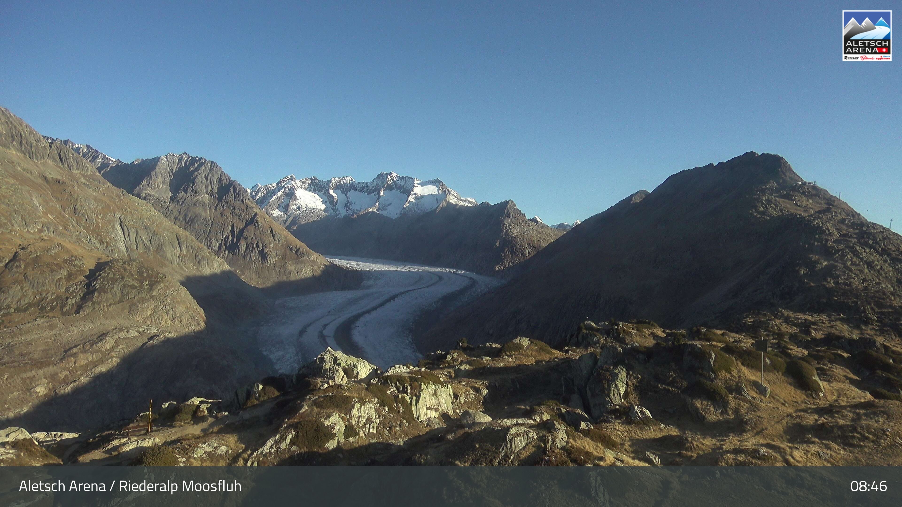 Riederalp: Aletsch Arena - Moosfluh Bergstation