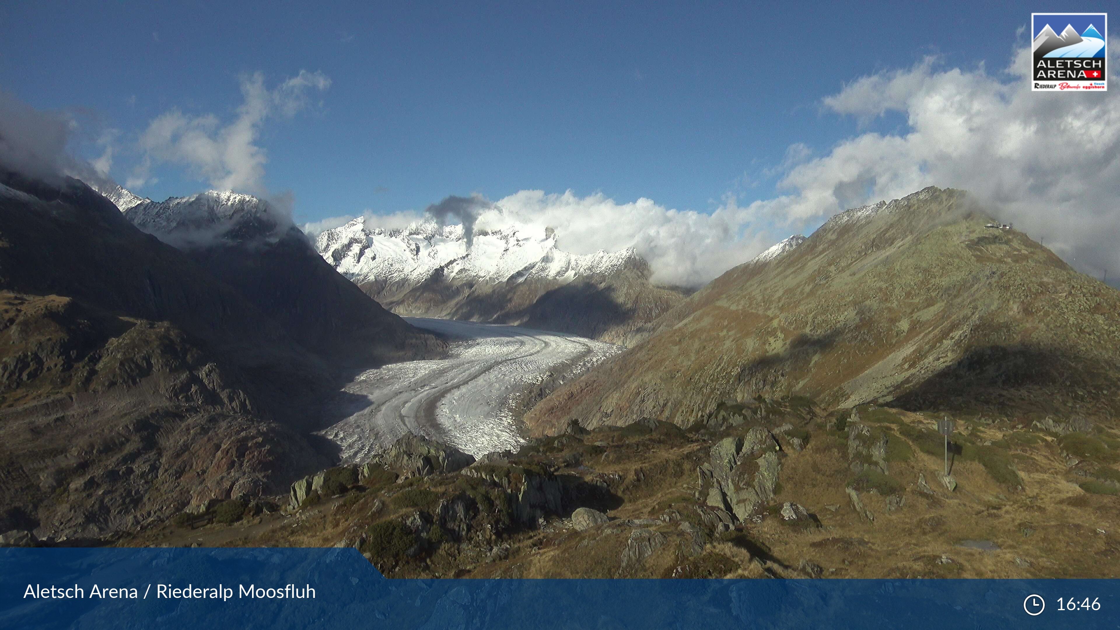 Riederalp: Aletsch Arena - Moosfluh Bergstation