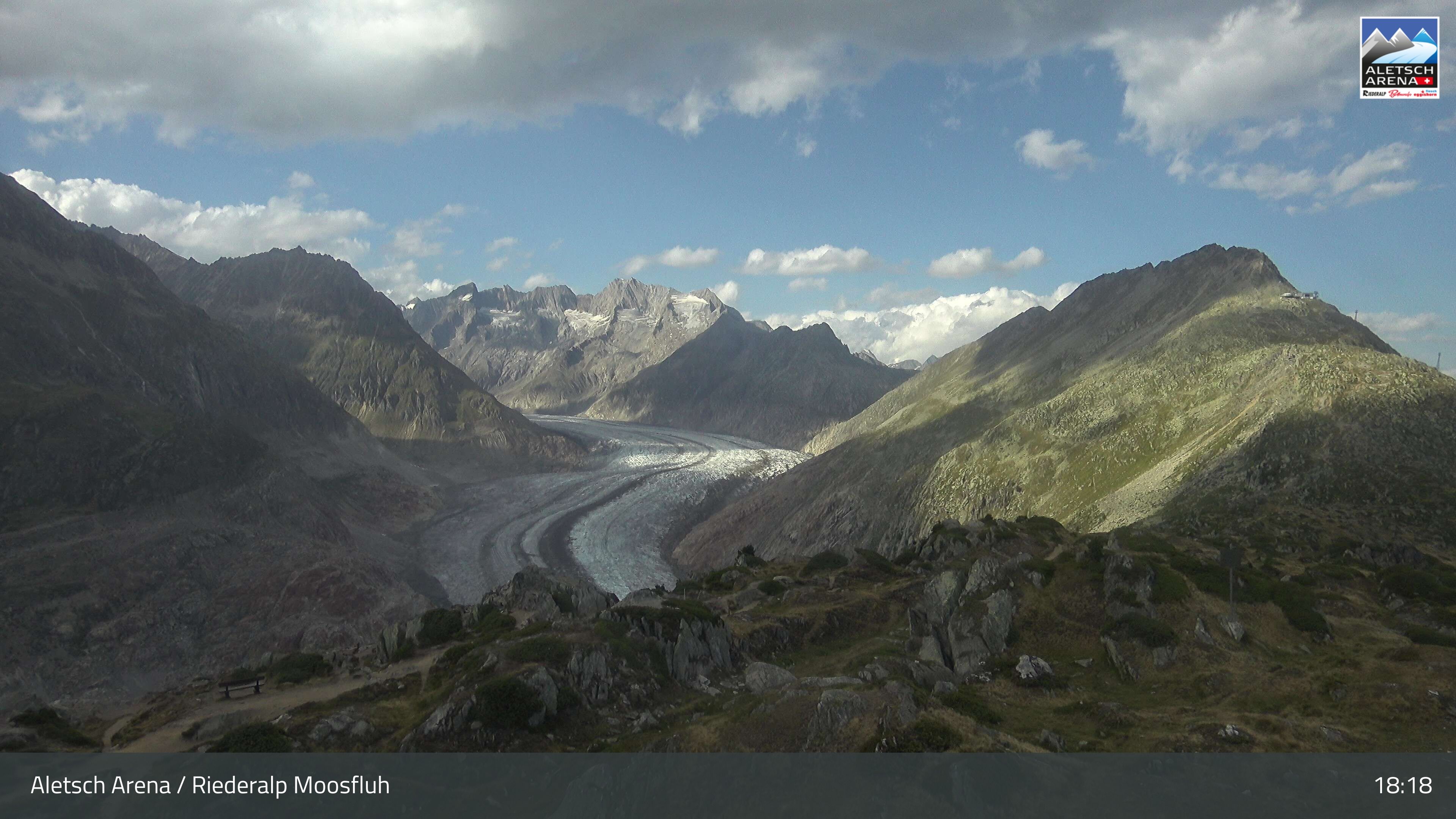 Riederalp: Aletsch Arena - Moosfluh Bergstation