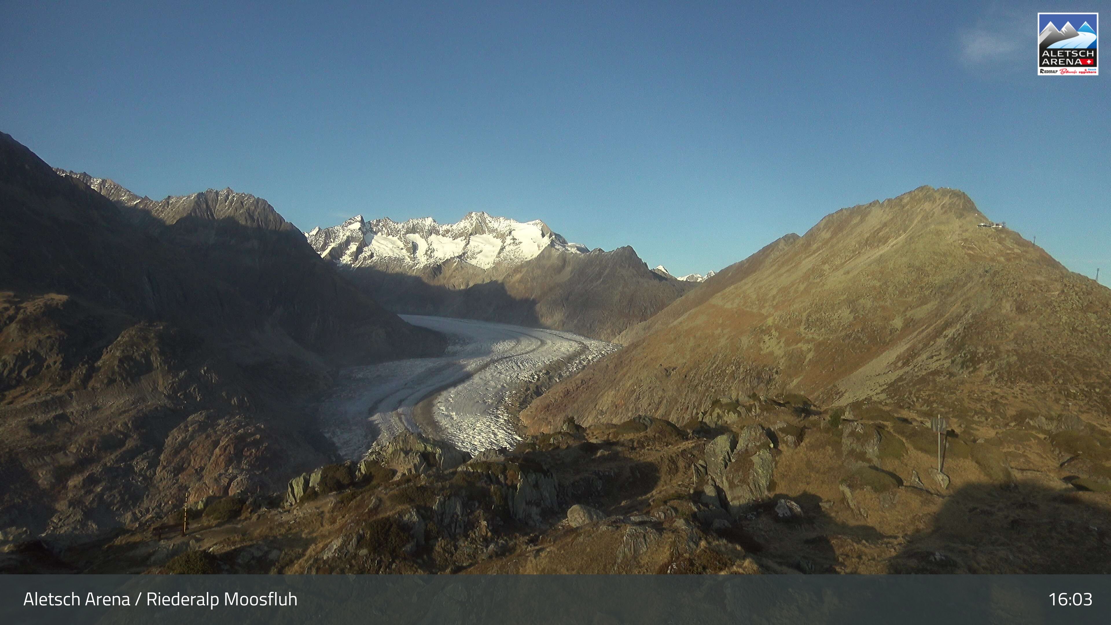 Riederalp: Aletsch Arena - Moosfluh Bergstation