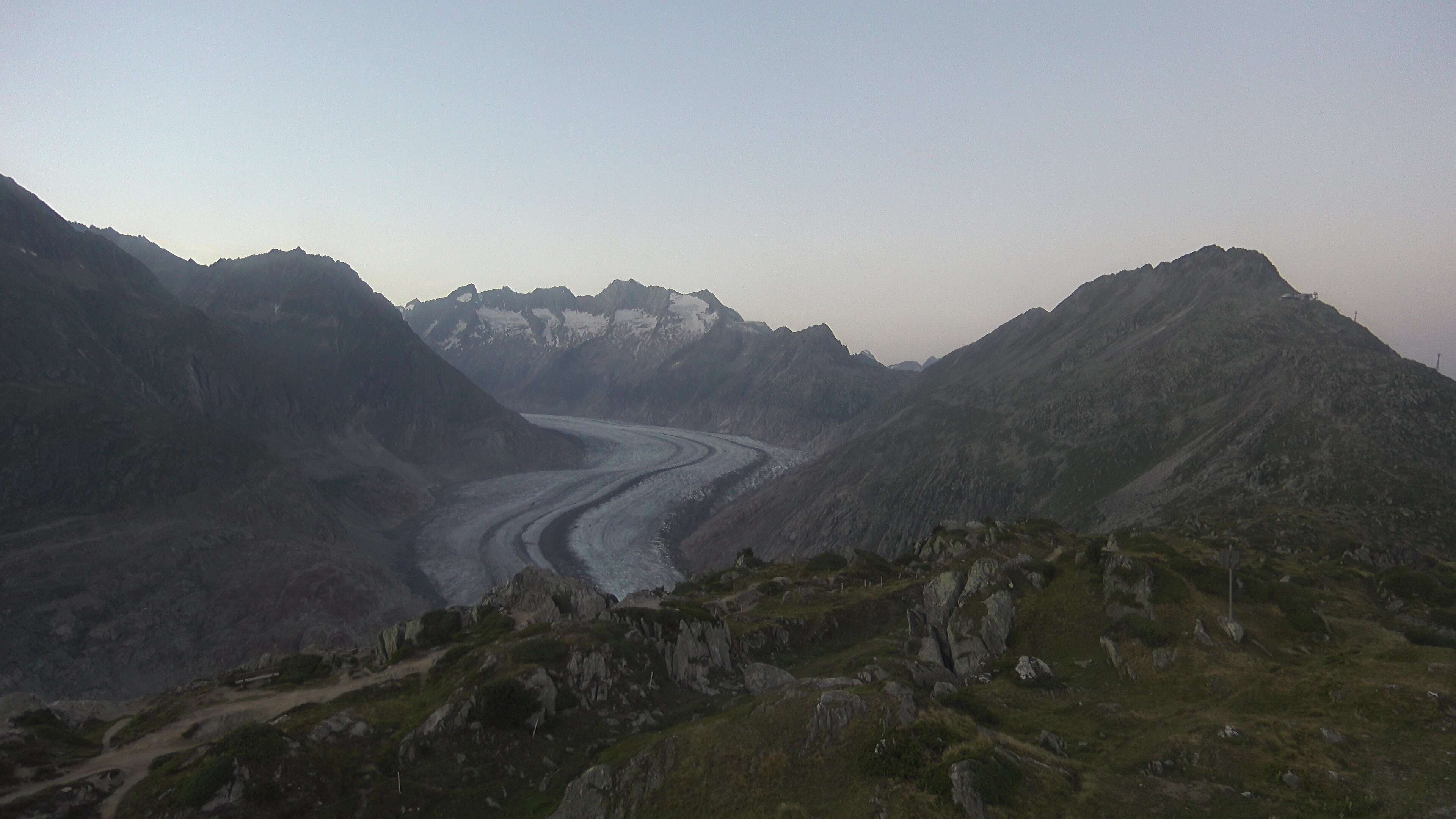 Riederalp: Aletsch Arena - Moosfluh Bergstation