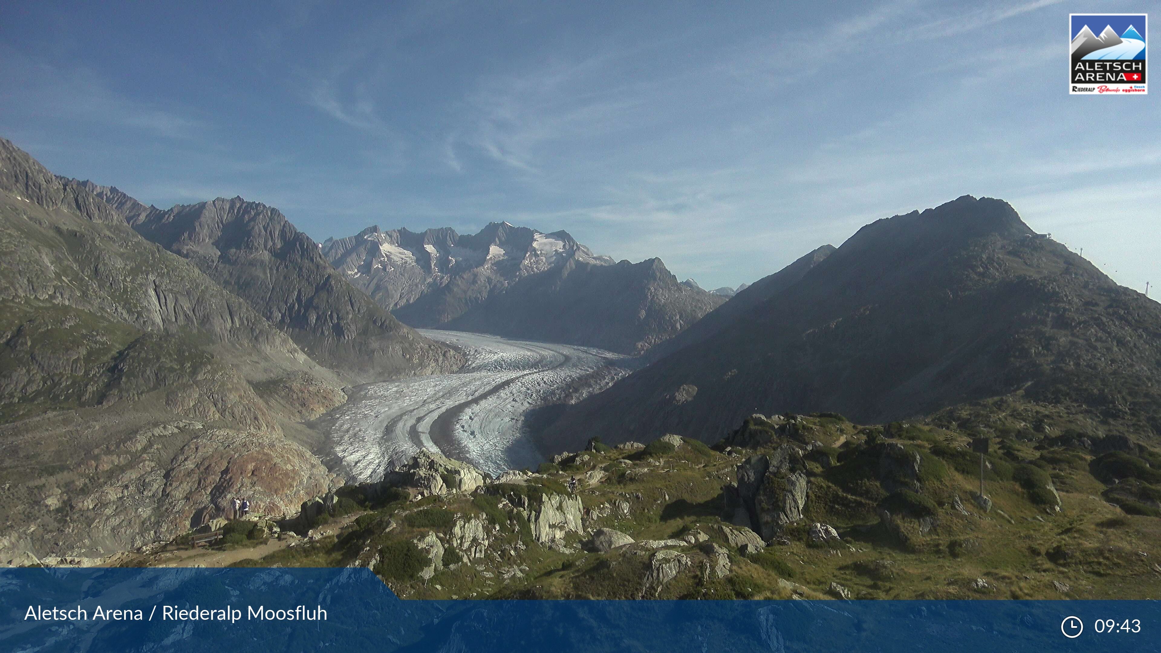 Riederalp: Aletsch Arena - Moosfluh Bergstation