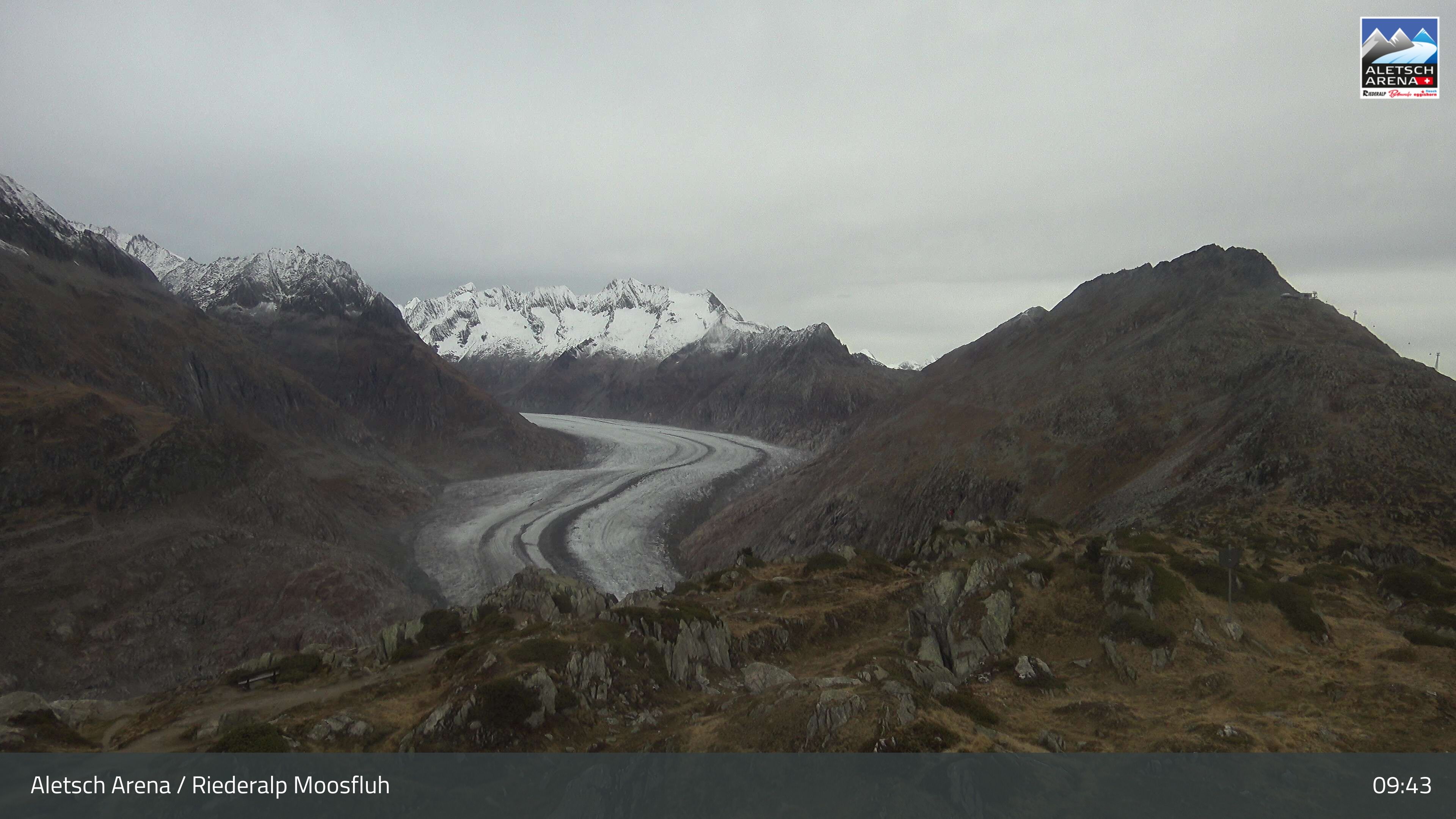 Riederalp: Aletsch Arena - Moosfluh Bergstation