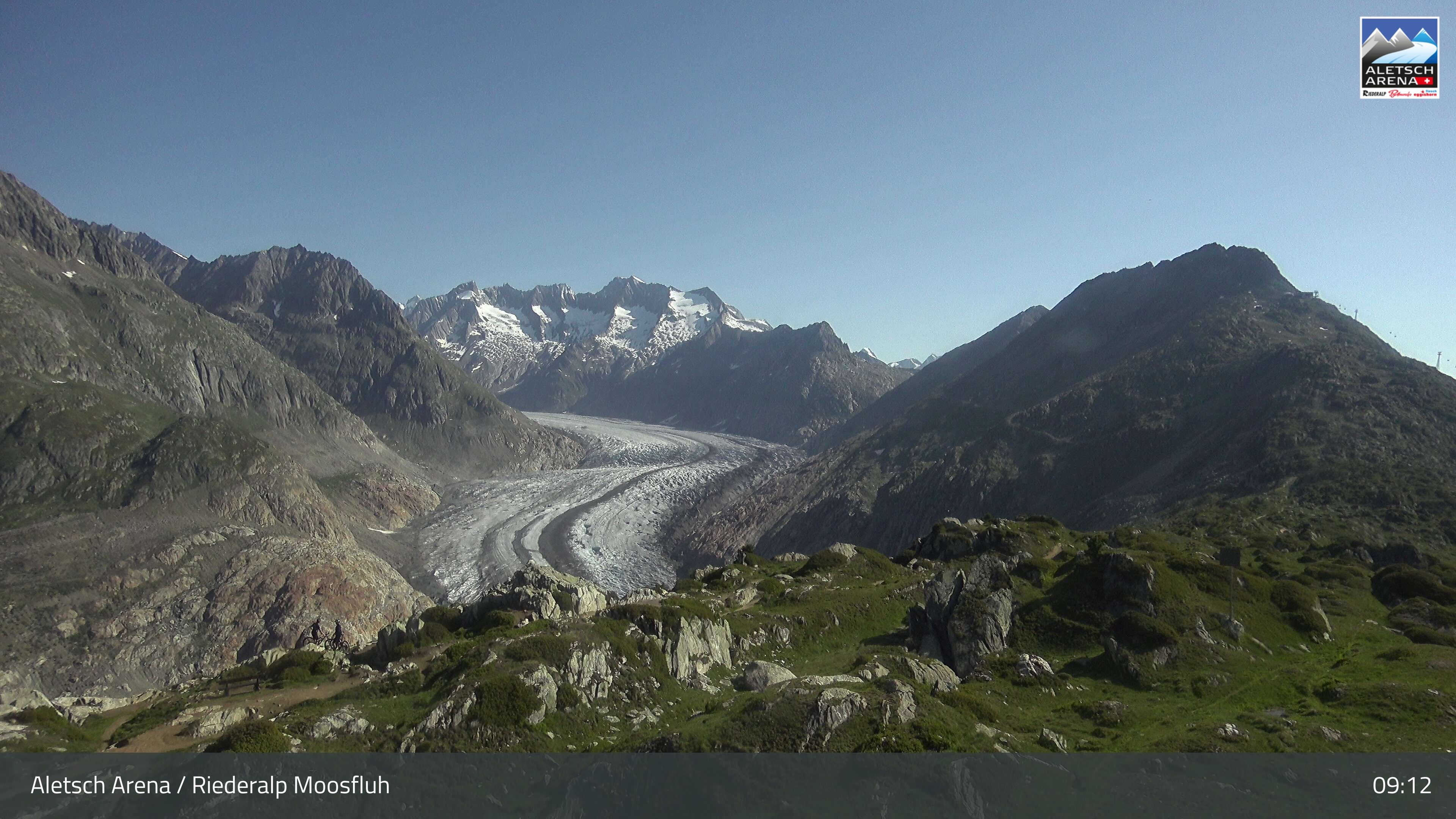 Riederalp: Aletsch Arena - Moosfluh Bergstation