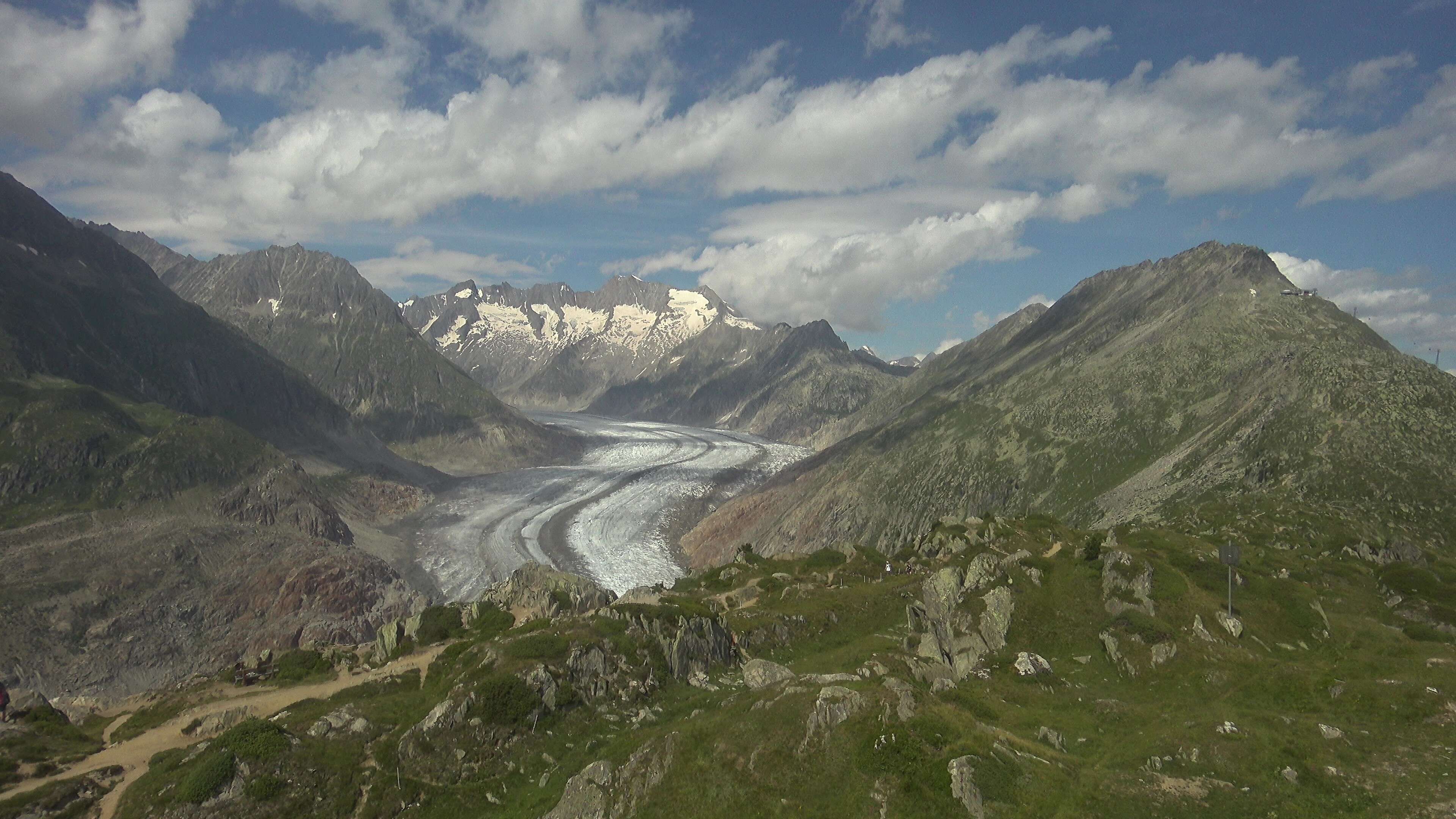 Riederalp: Aletsch Arena - Moosfluh Bergstation