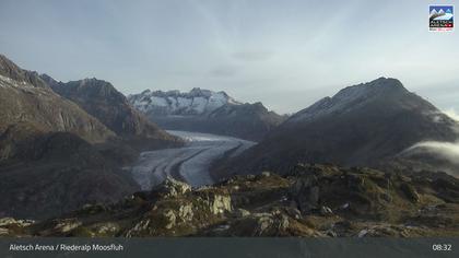 Riederalp: Aletsch Arena - Moosfluh Bergstation