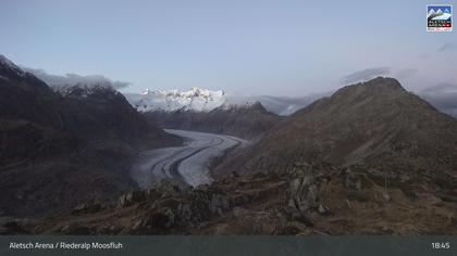 Riederalp: Aletsch Arena - Moosfluh Bergstation