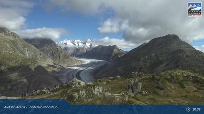 Riederalp: Aletsch Arena - Moosfluh Bergstation