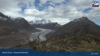 Riederalp: Aletsch Arena - Moosfluh Bergstation