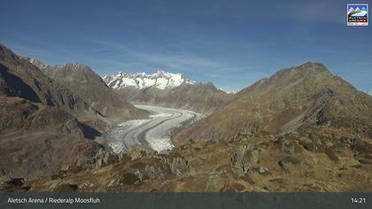 Riederalp: Aletsch Arena - Moosfluh Bergstation