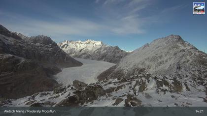 Riederalp: Aletsch Arena - Moosfluh Bergstation