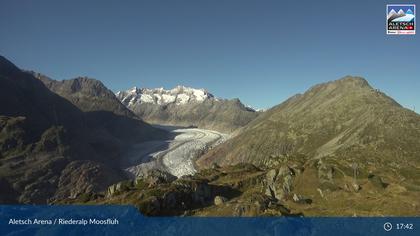 Riederalp: Aletsch Arena - Moosfluh Bergstation