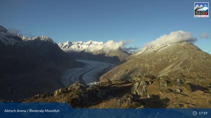 Riederalp: Aletsch Arena - Moosfluh Bergstation