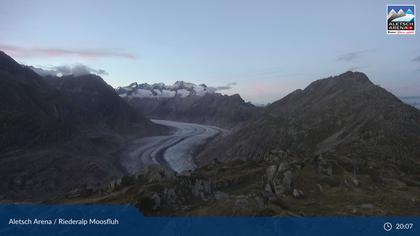 Riederalp: Aletsch Arena - Moosfluh Bergstation