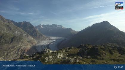 Riederalp: Aletsch Arena - Moosfluh Bergstation