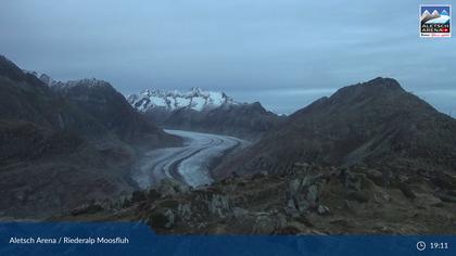 Riederalp: Aletsch Arena - Moosfluh Bergstation