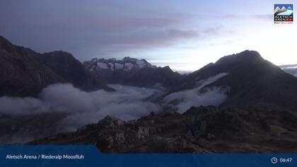 Riederalp: Aletsch Arena - Moosfluh Bergstation