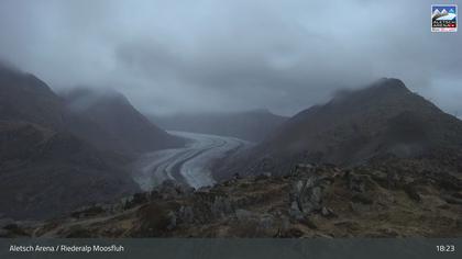 Riederalp: Aletsch Arena - Moosfluh Bergstation