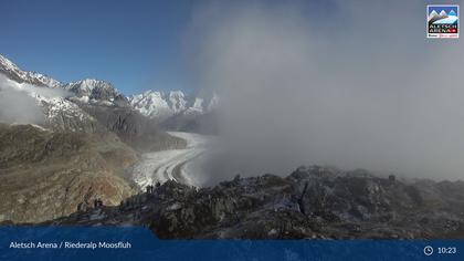 Riederalp: Aletsch Arena - Moosfluh Bergstation