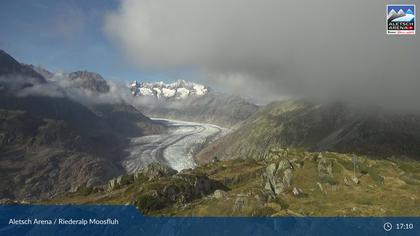 Riederalp: Aletsch Arena - Moosfluh Bergstation