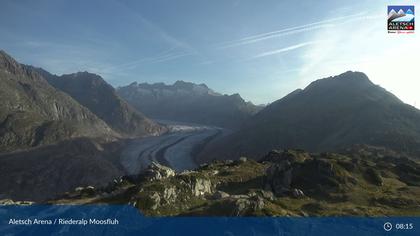 Riederalp: Aletsch Arena - Moosfluh Bergstation