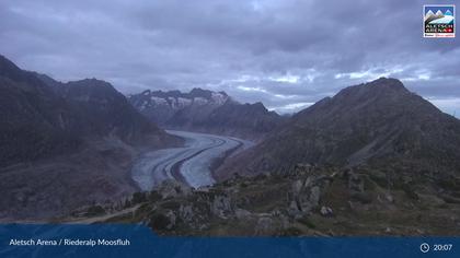 Riederalp: Aletsch Arena - Moosfluh Bergstation