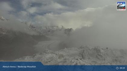 Riederalp: Aletsch Arena - Moosfluh Bergstation